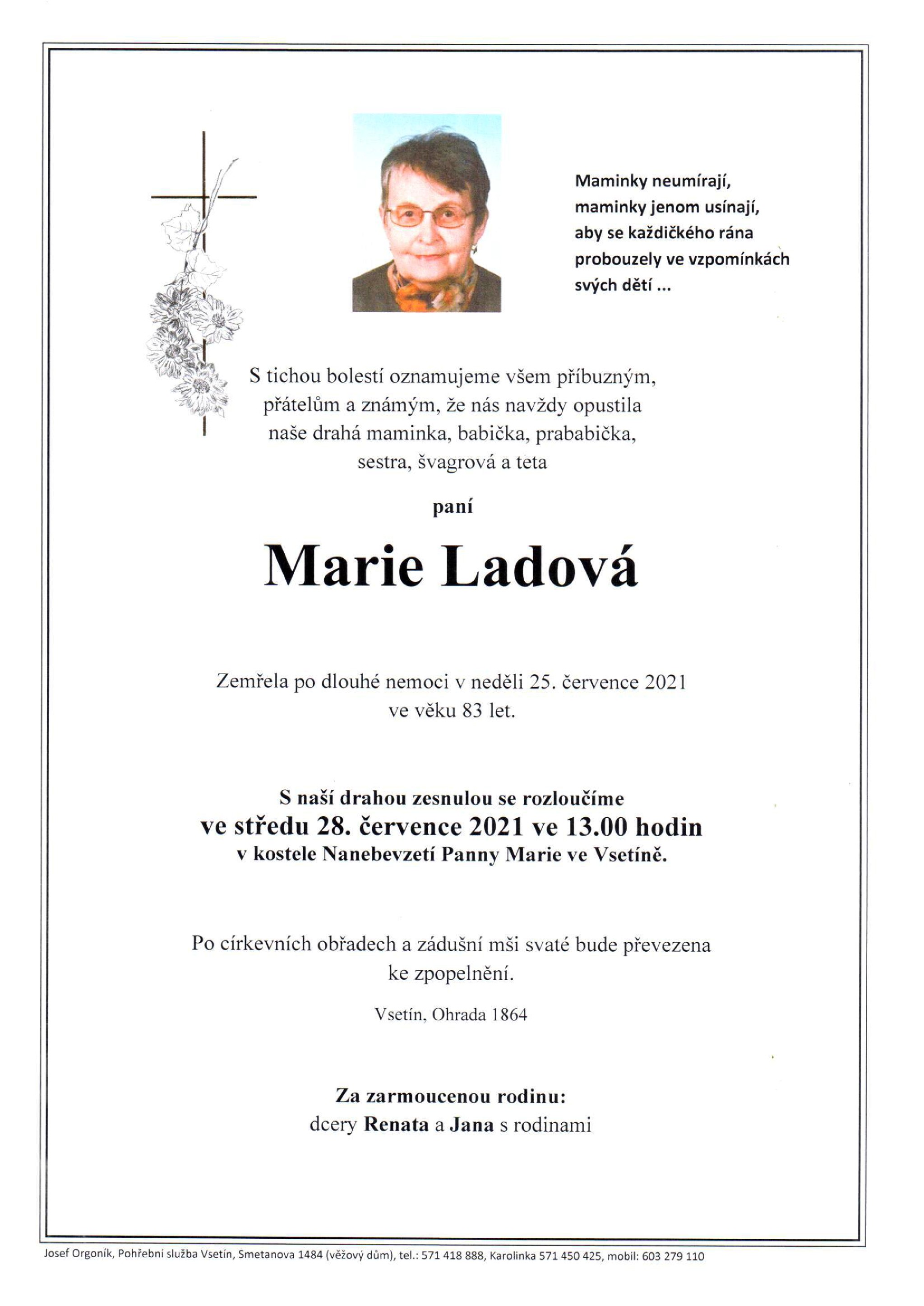 Marie Ladová