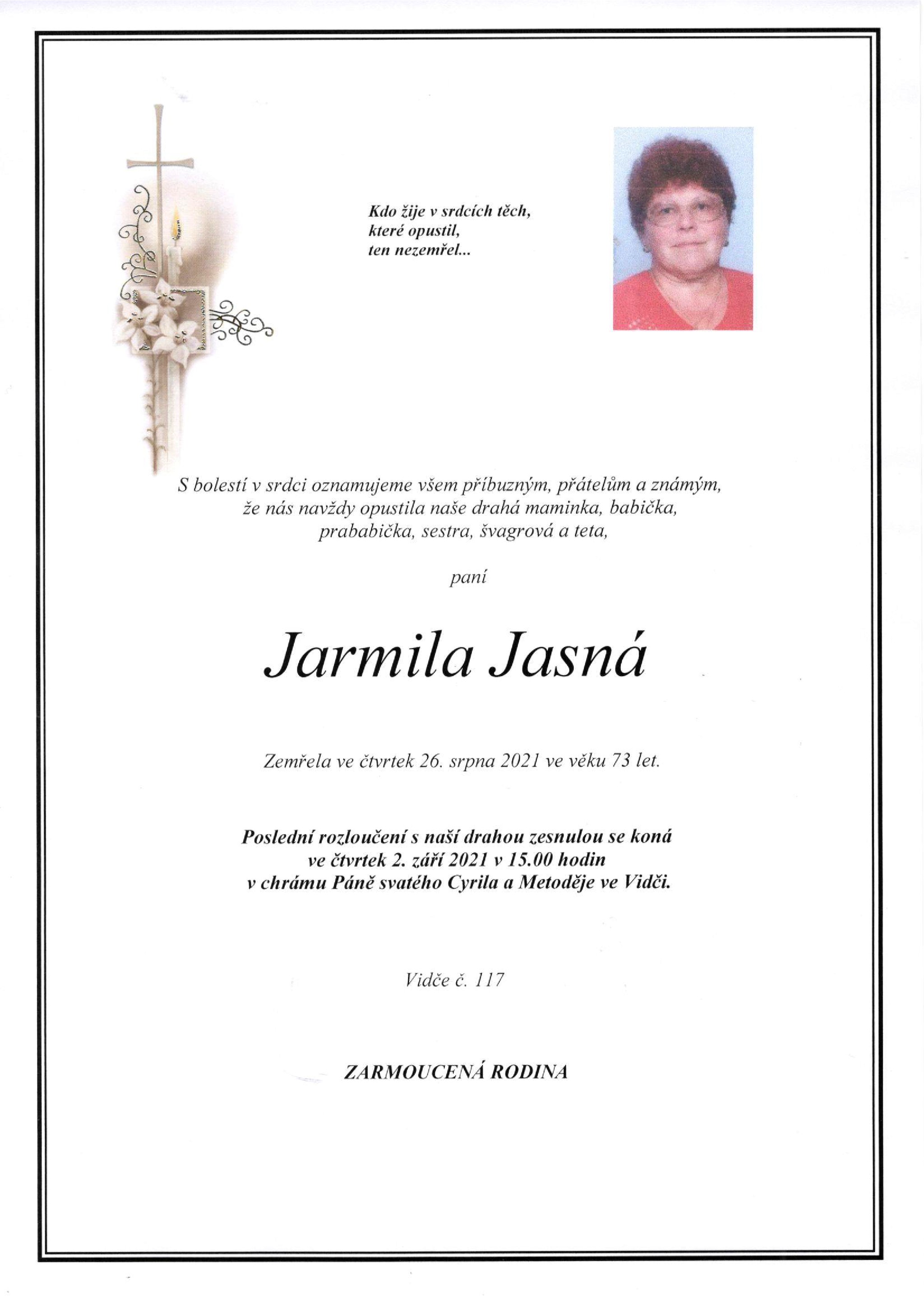 Jarmila Jasná