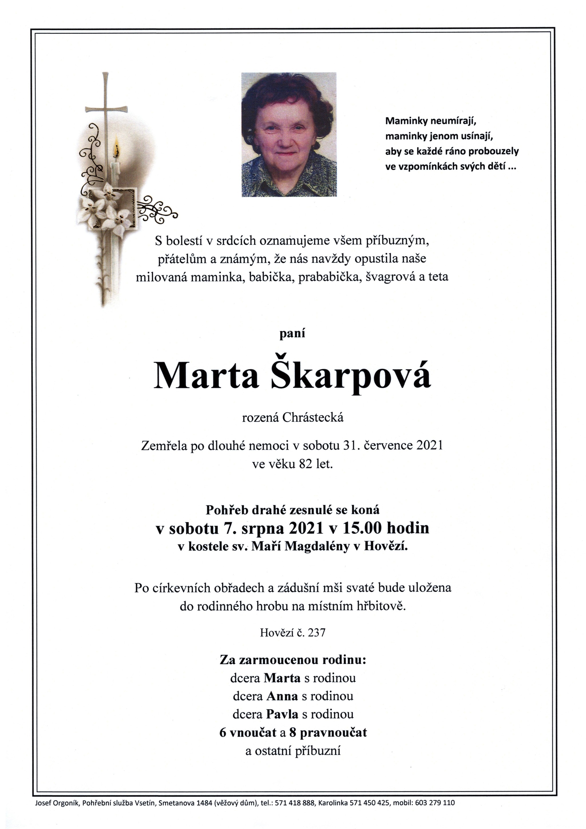 Marta Škarpová