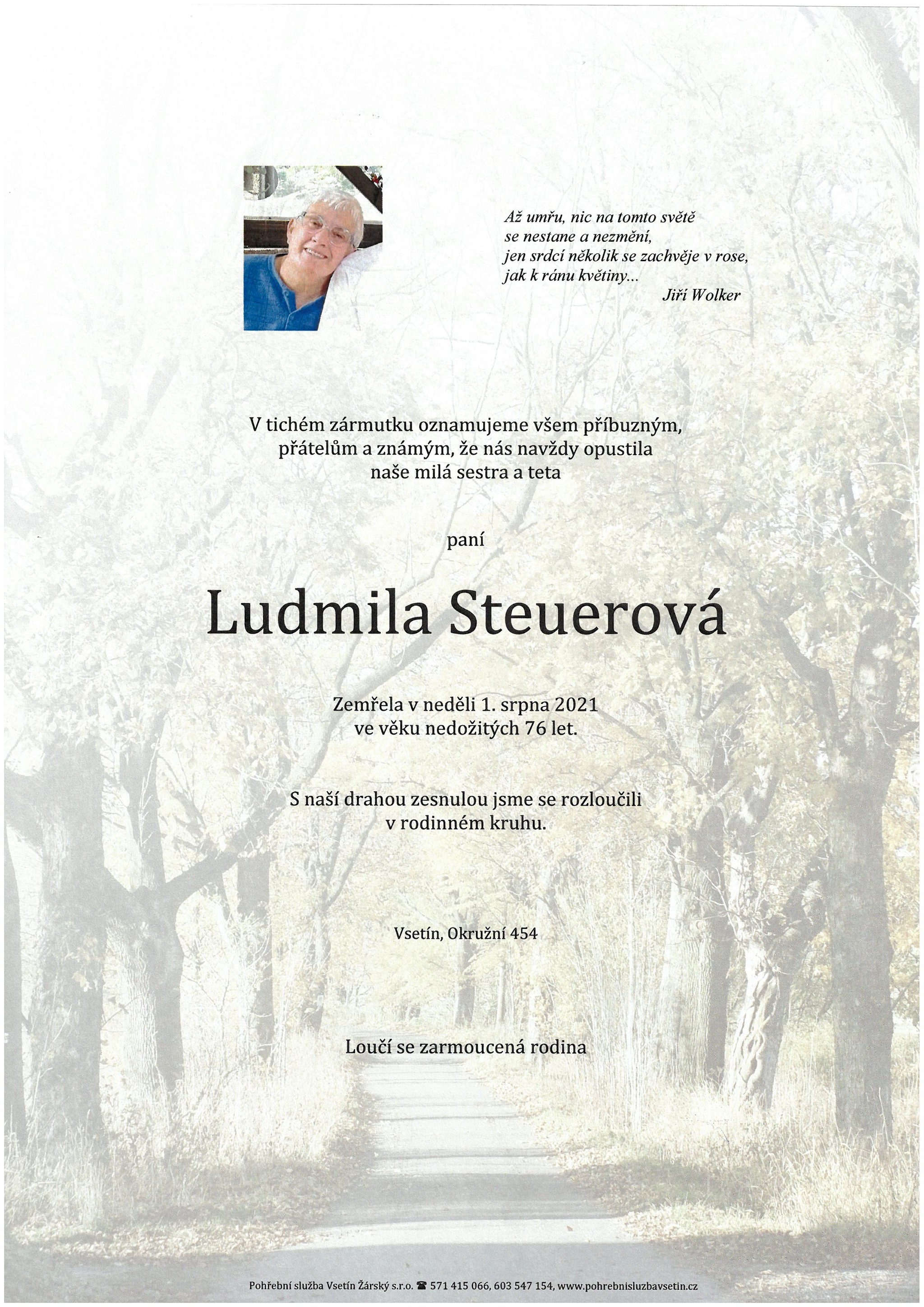Ludmila Steuerová