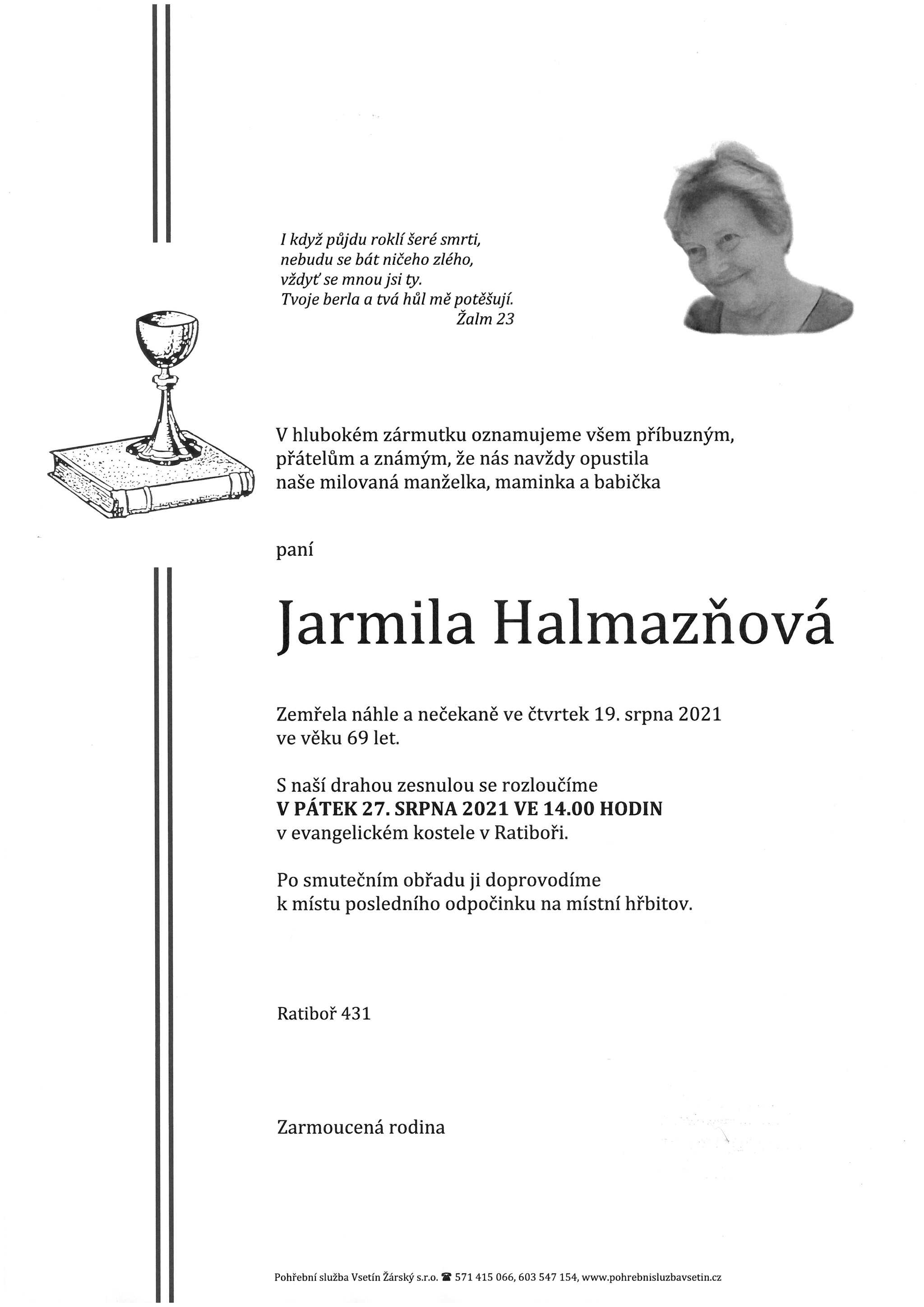 Jarmila Halmazňová