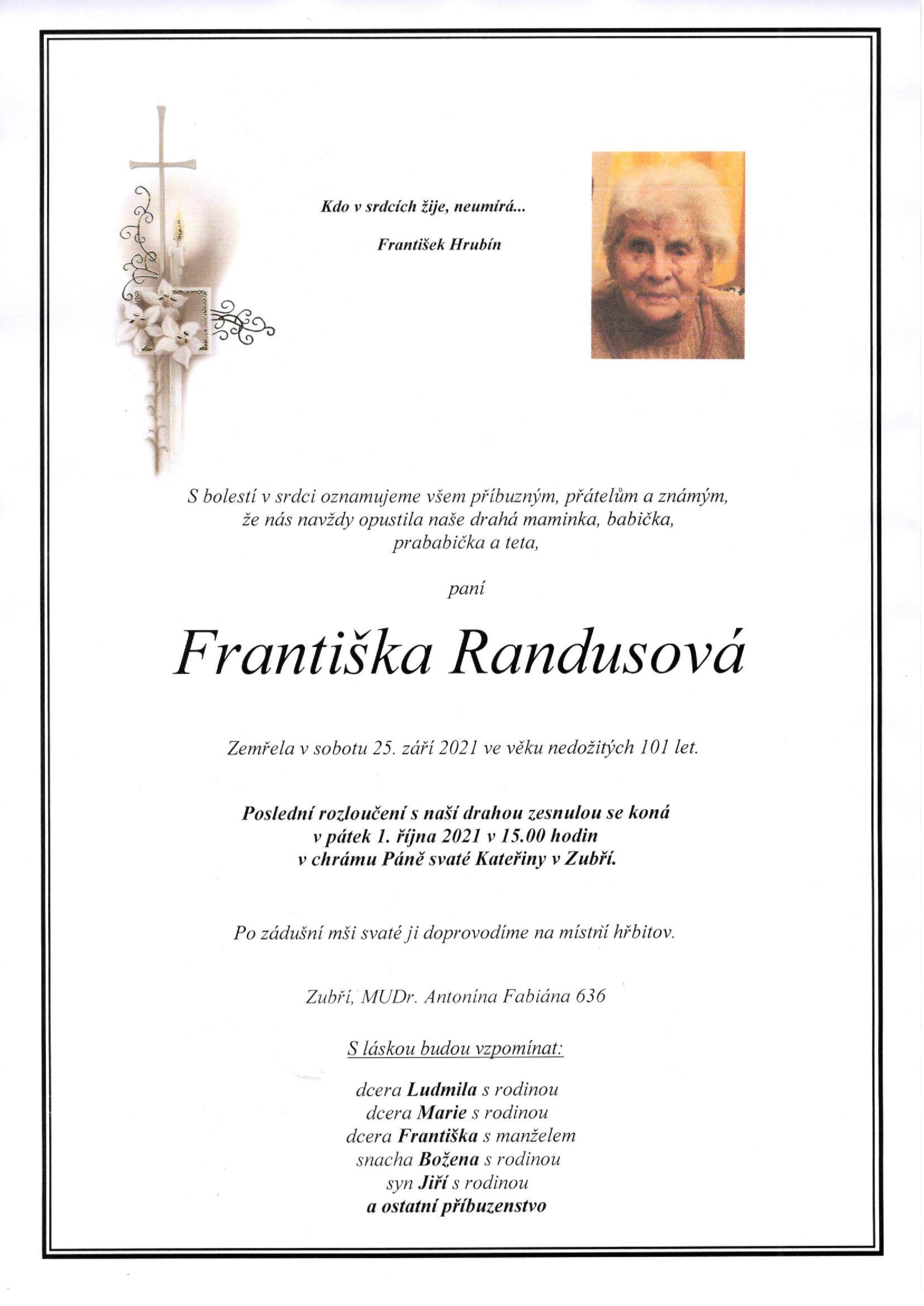 Františka Randusová