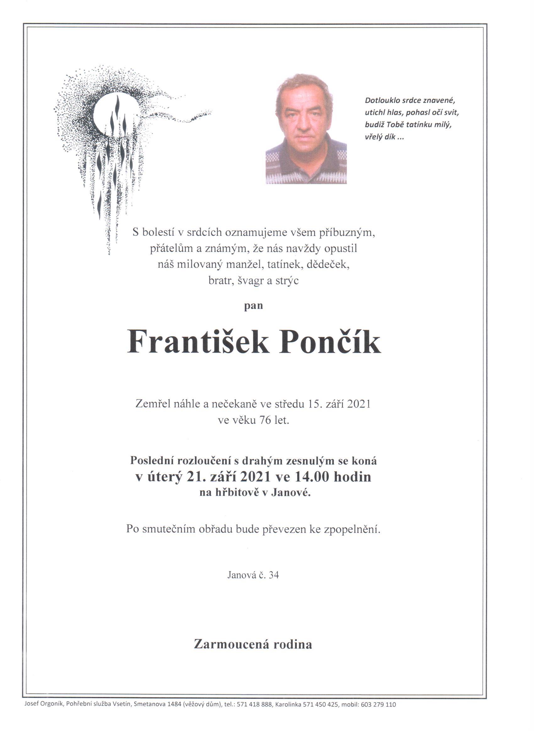 František Pončík