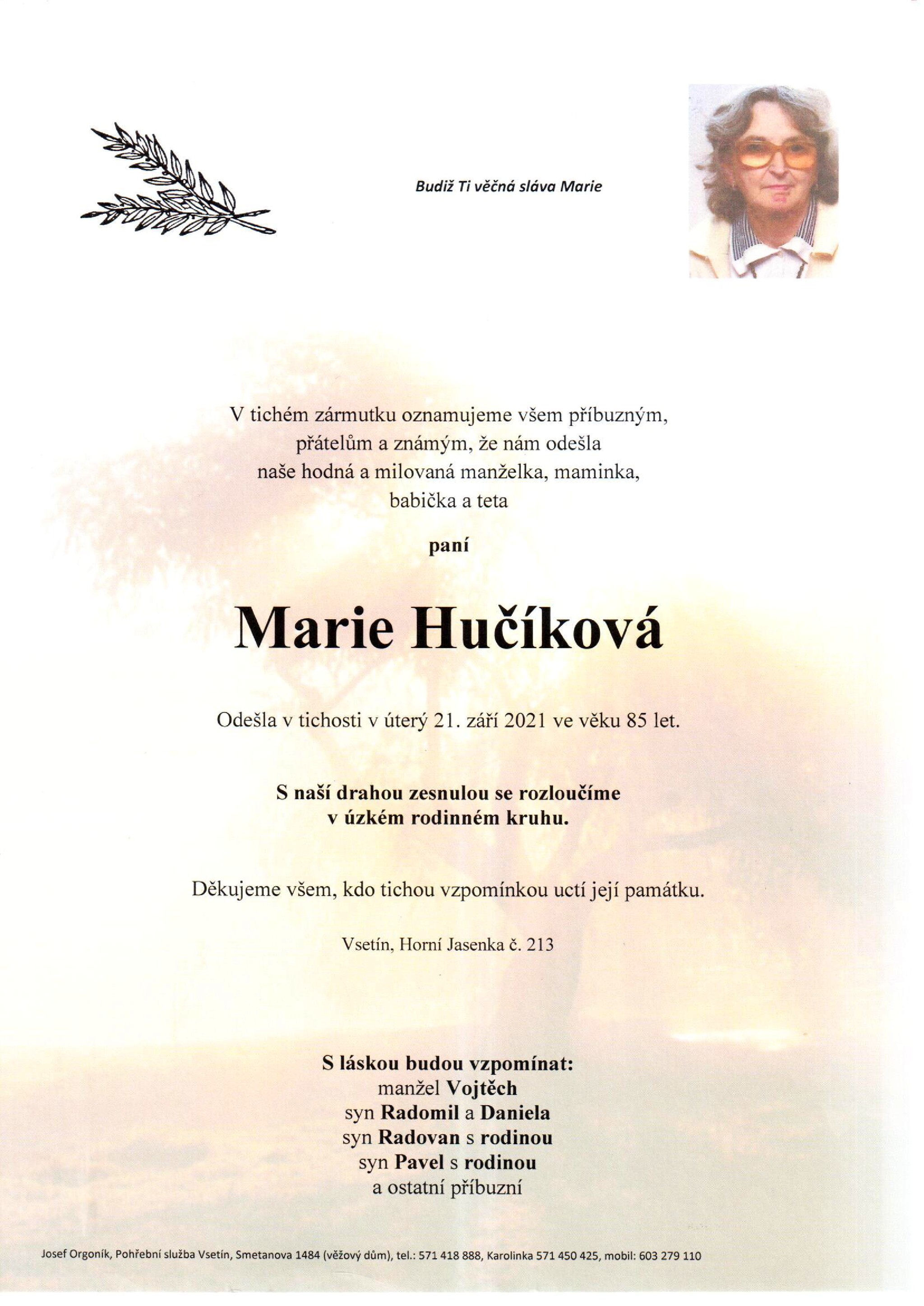 Marie Hučíková