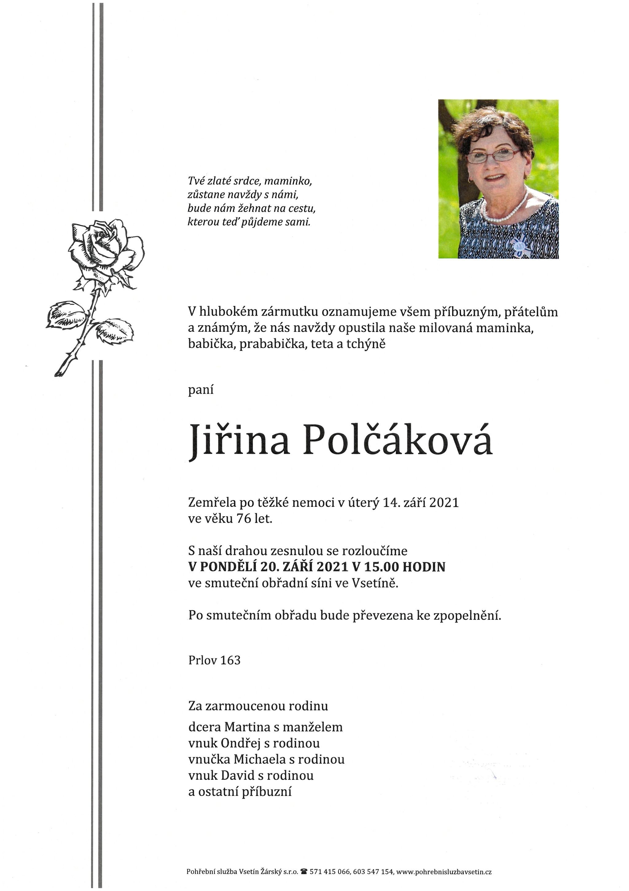Jiřina Polčáková