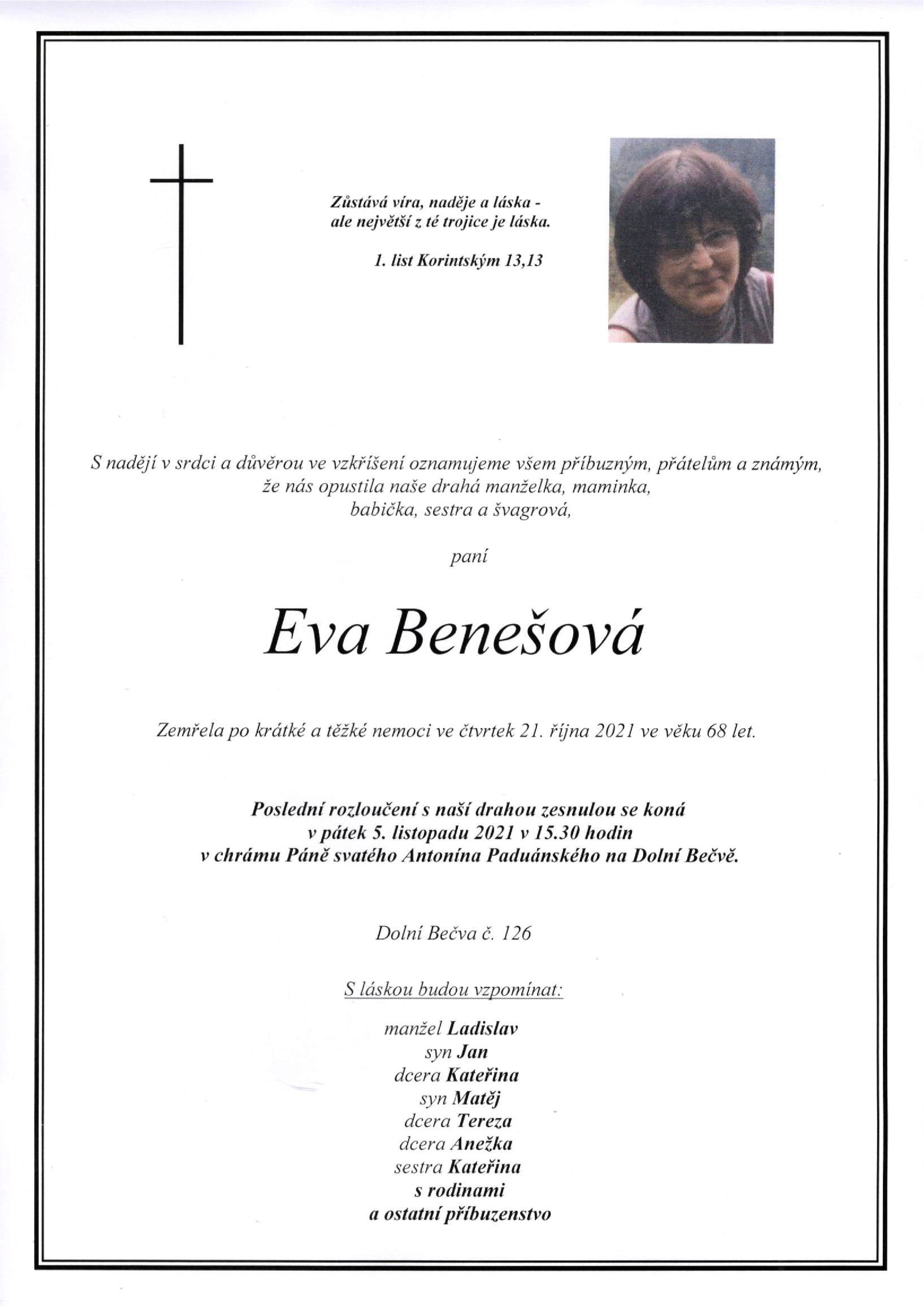 Eva Benešová