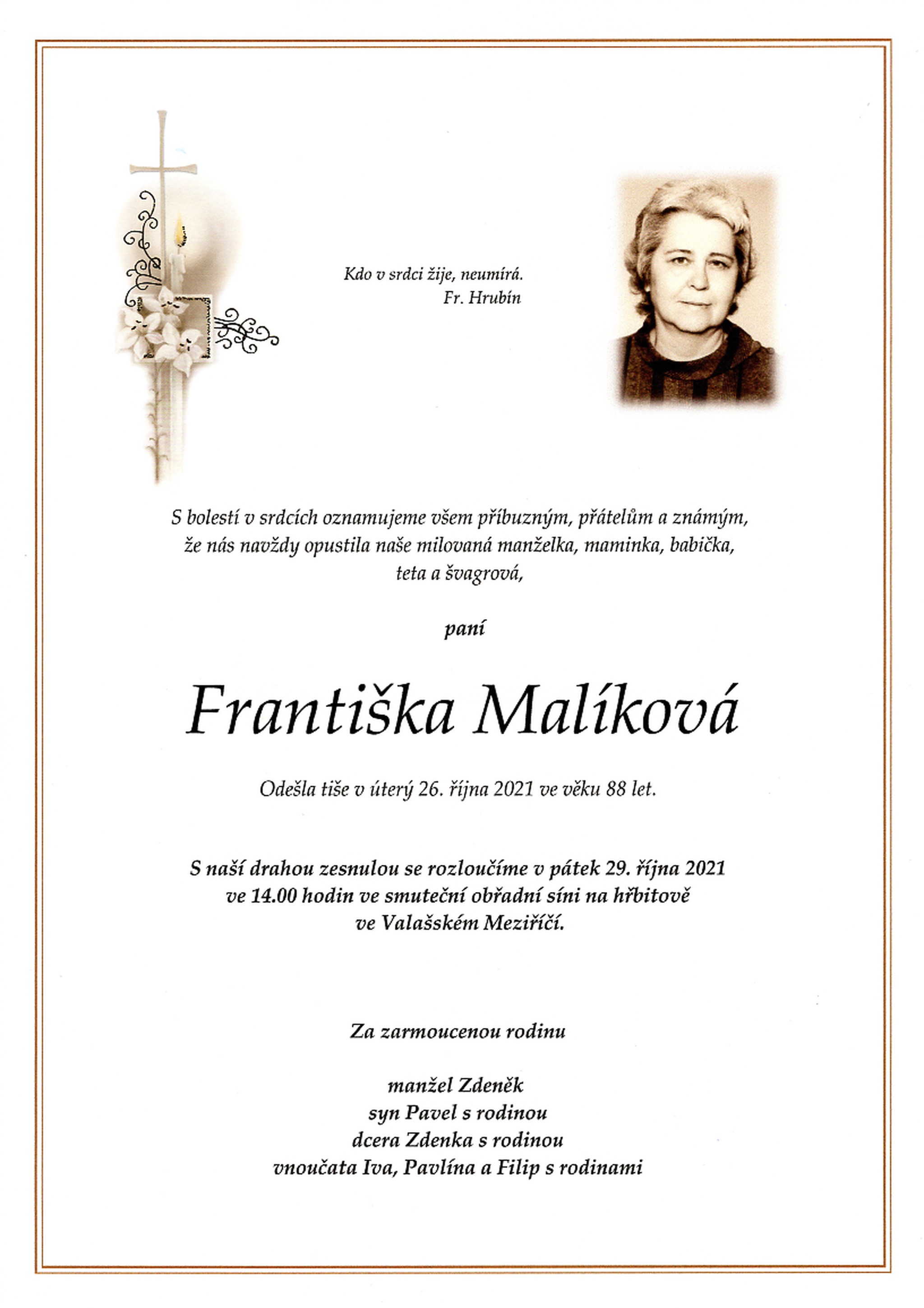Františka Malíková
