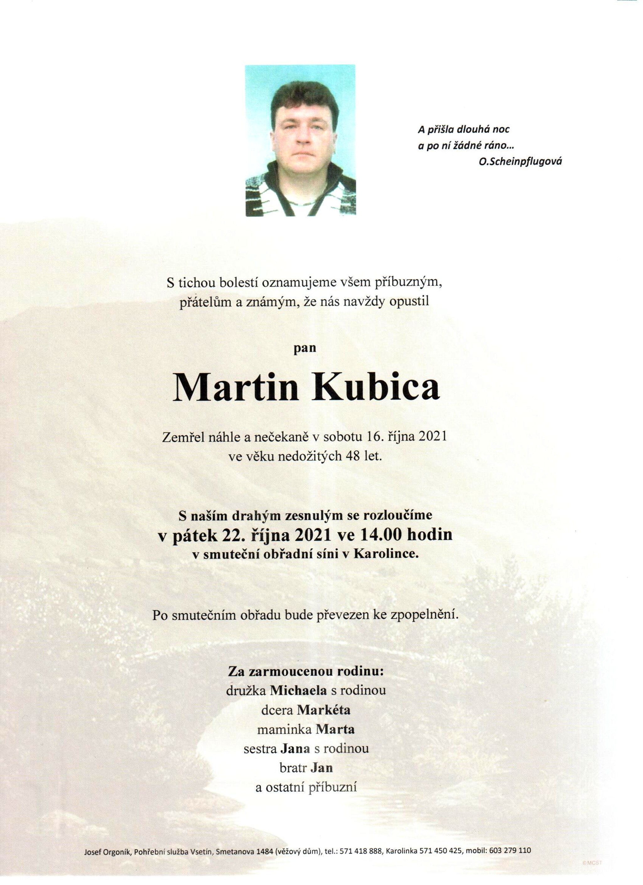 Martin Kubica