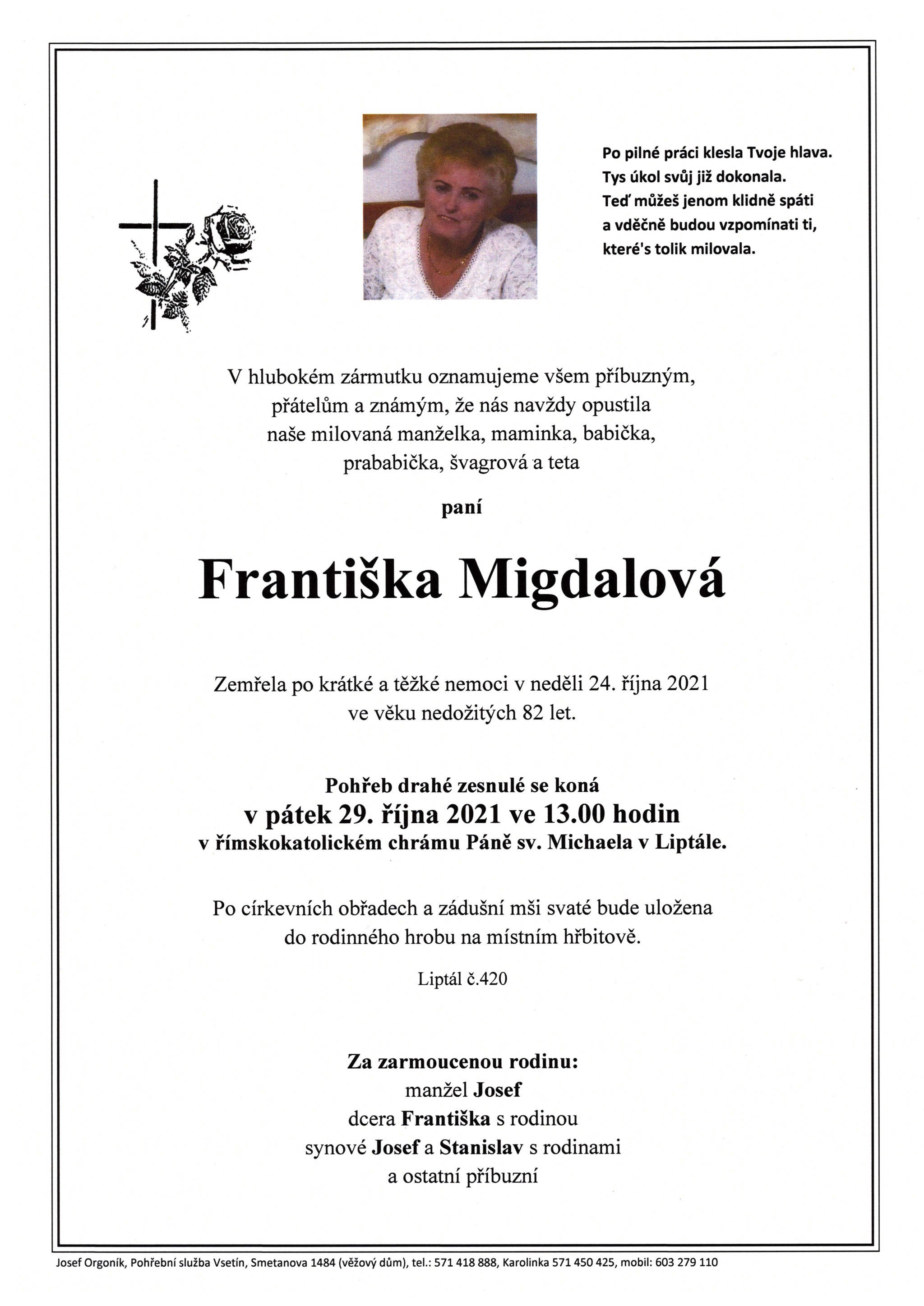 Františka Migdalová