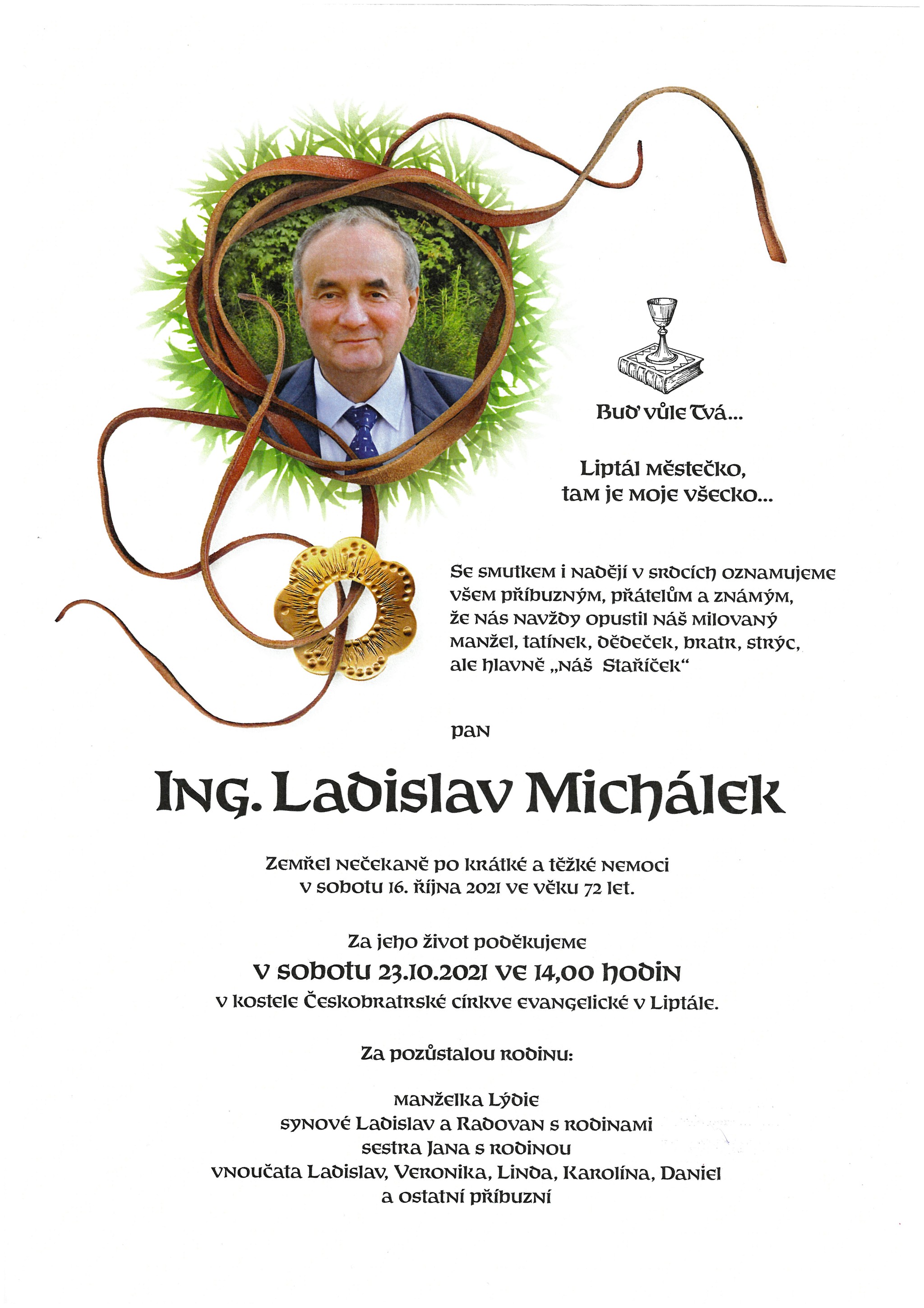 Ing. Ladislav Michálek
