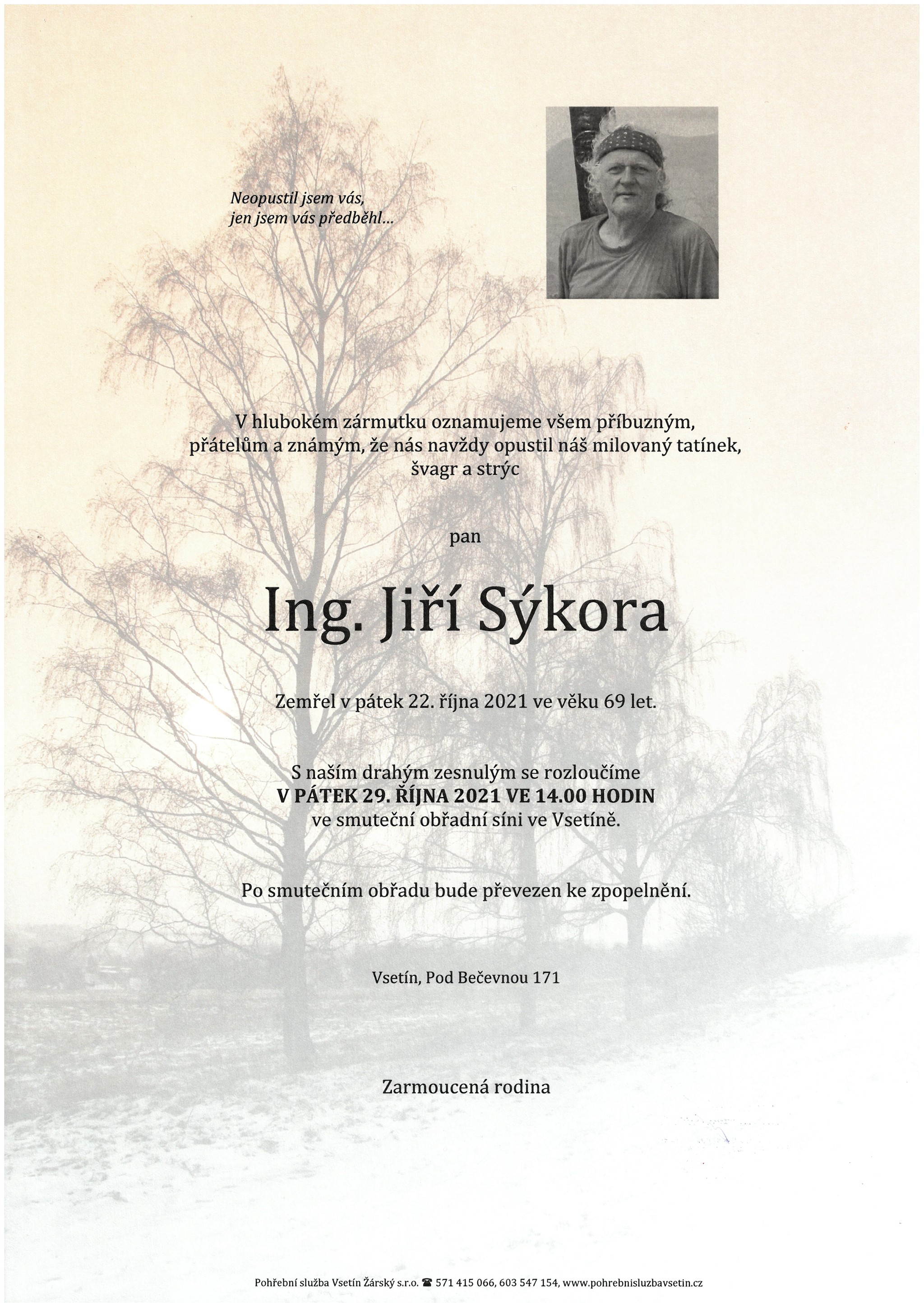 Ing. Jiří Sýkora