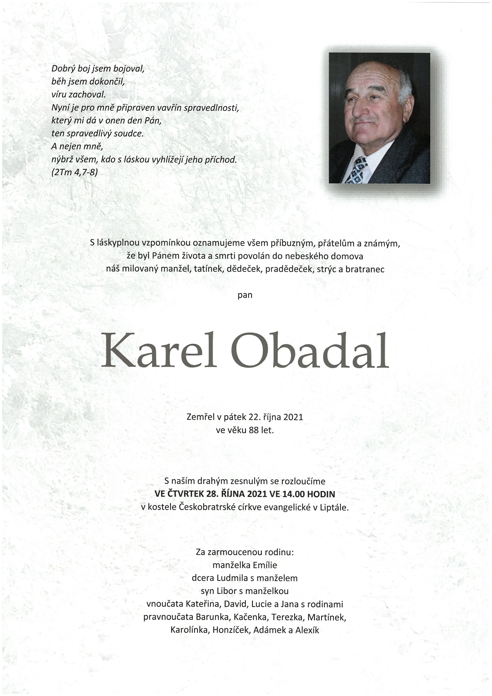 Karel Obadal