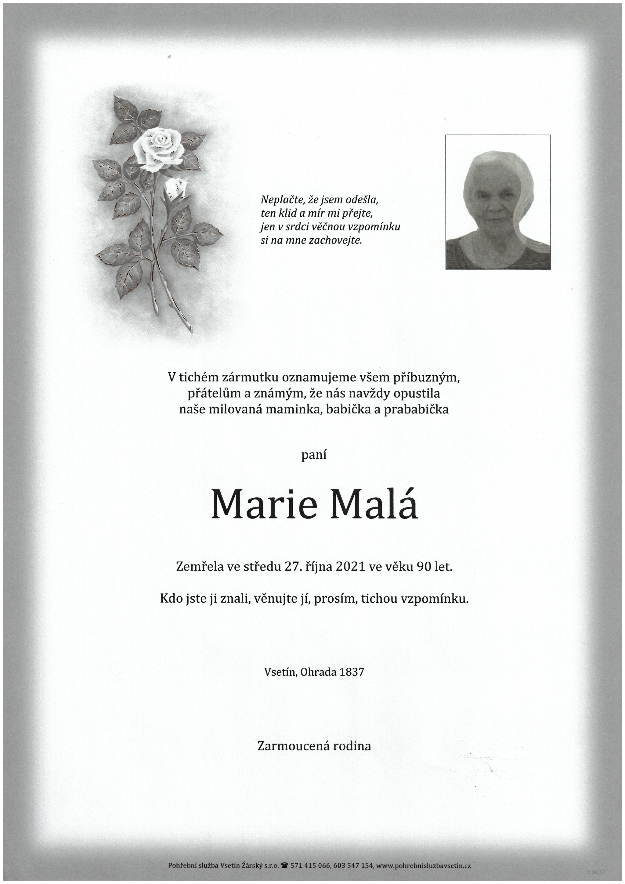 Marie Malá