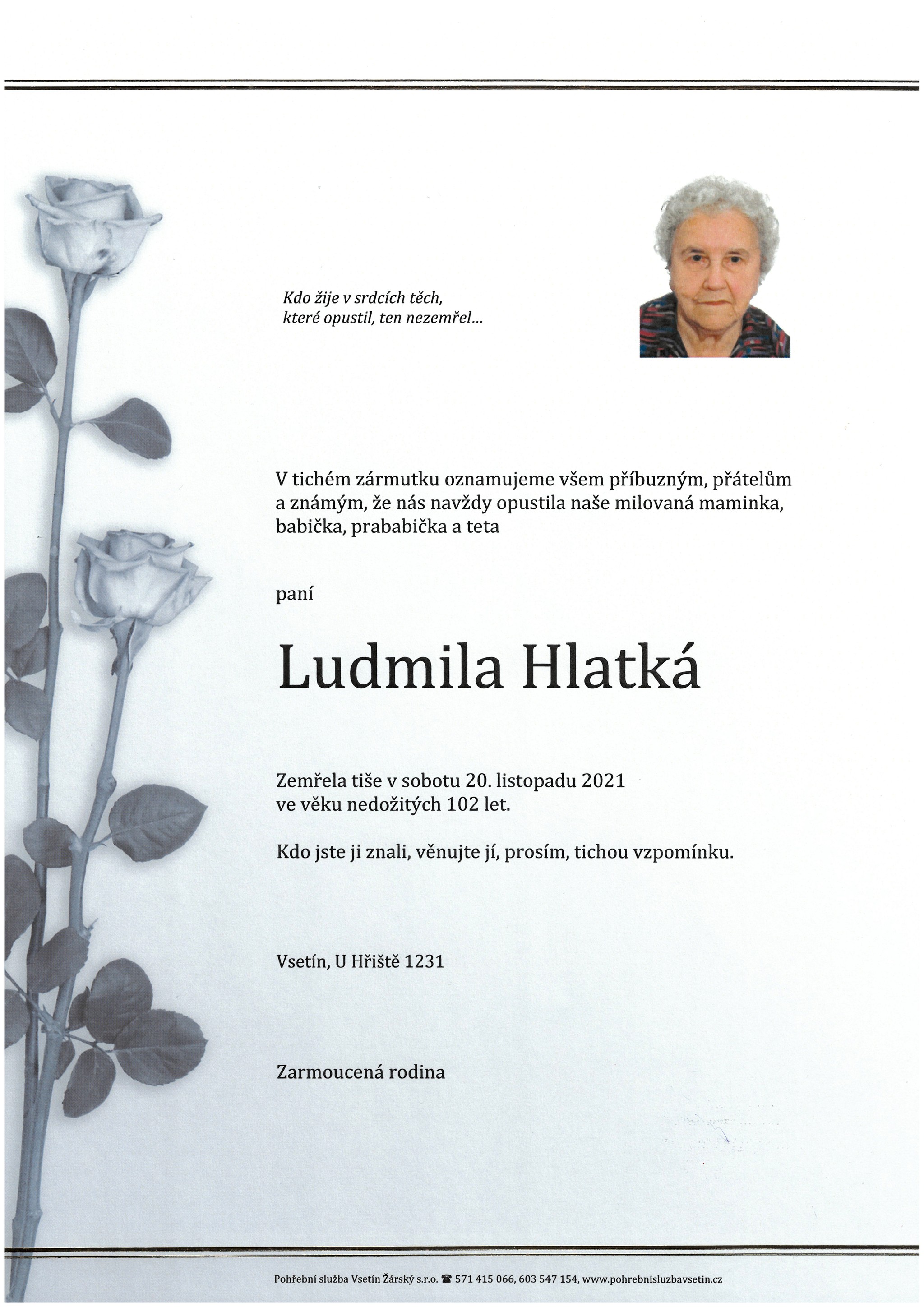 Ludmila Hlatká