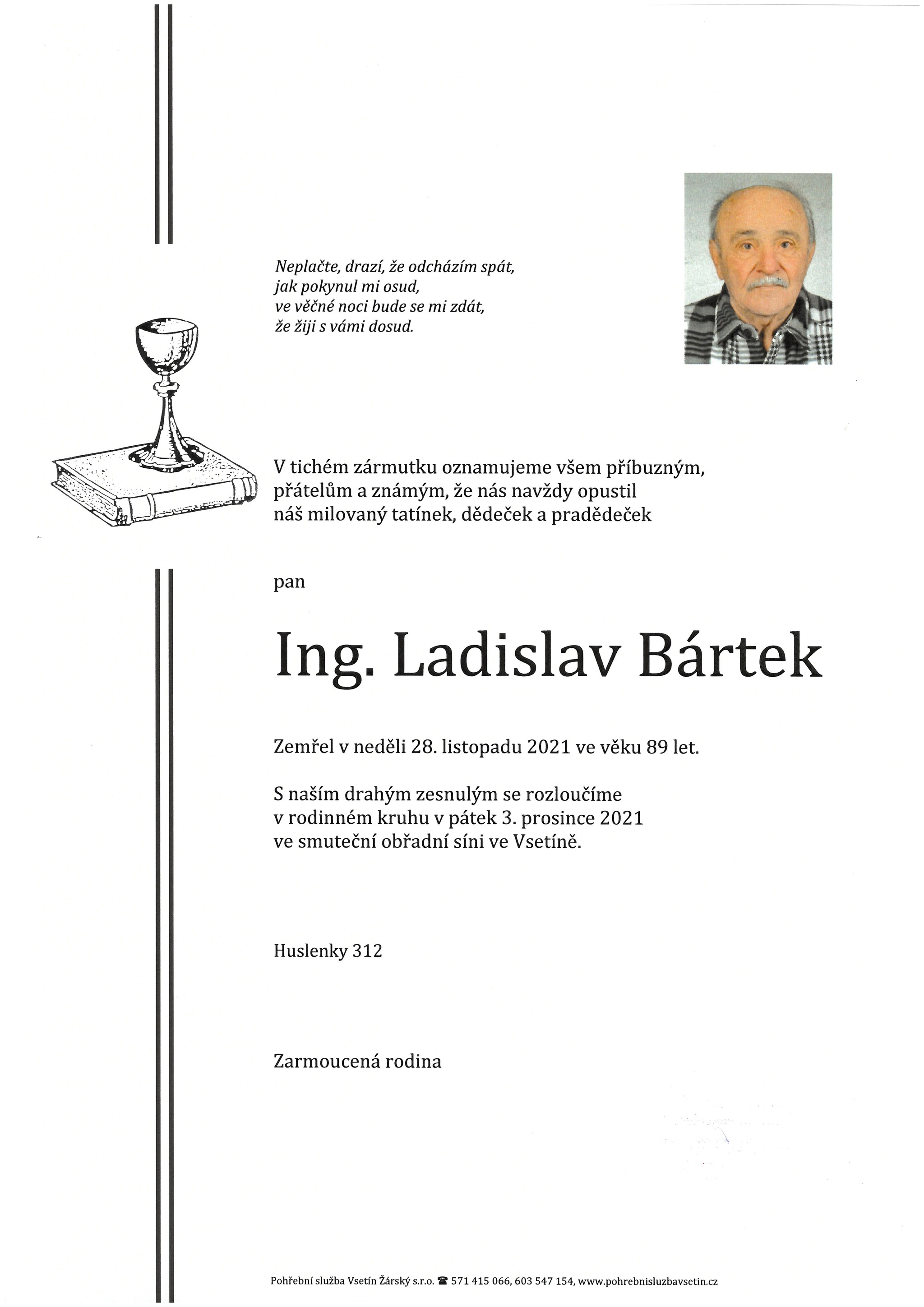 Ing. Ladislav Bártek