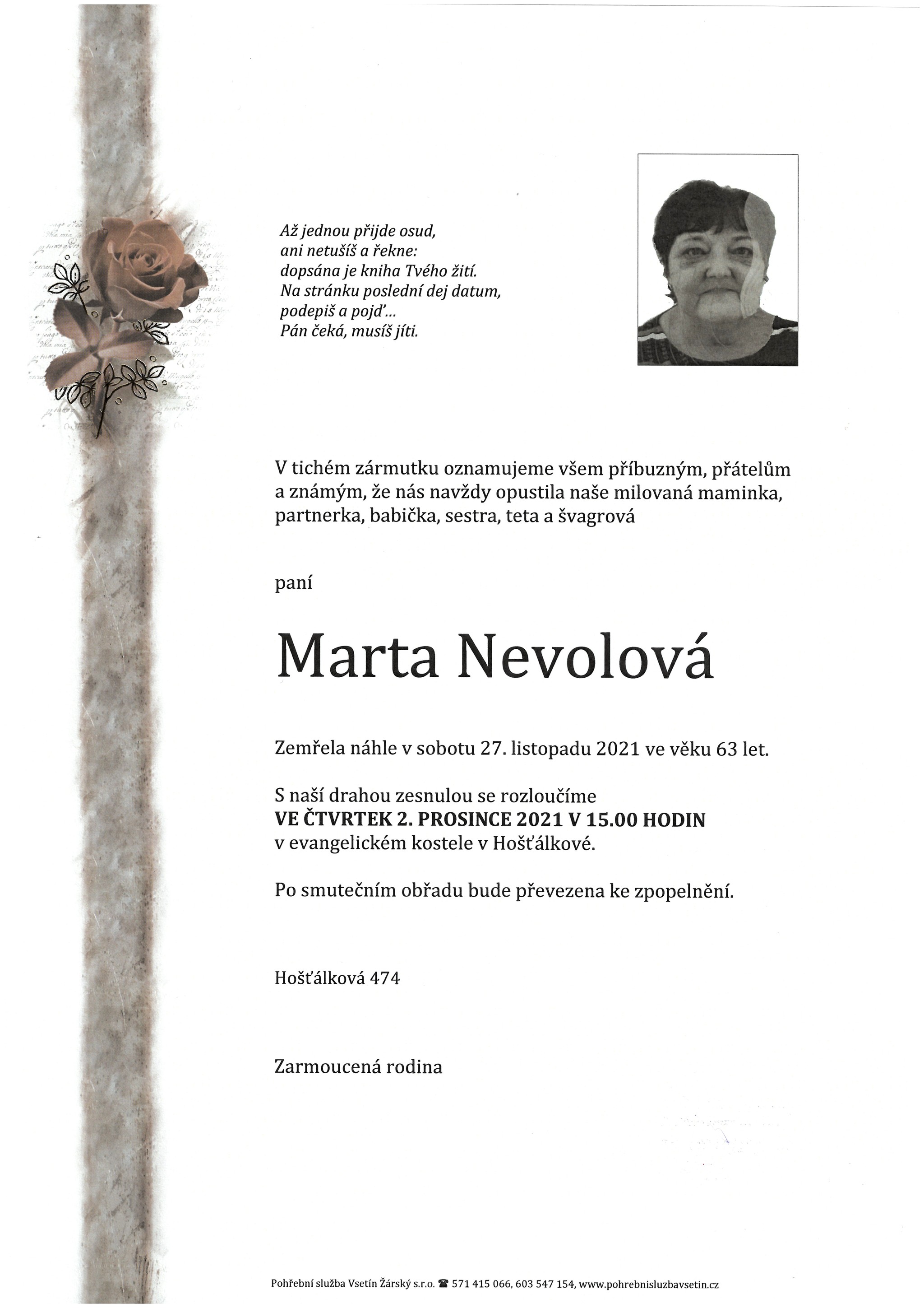 Marta Nevolová
