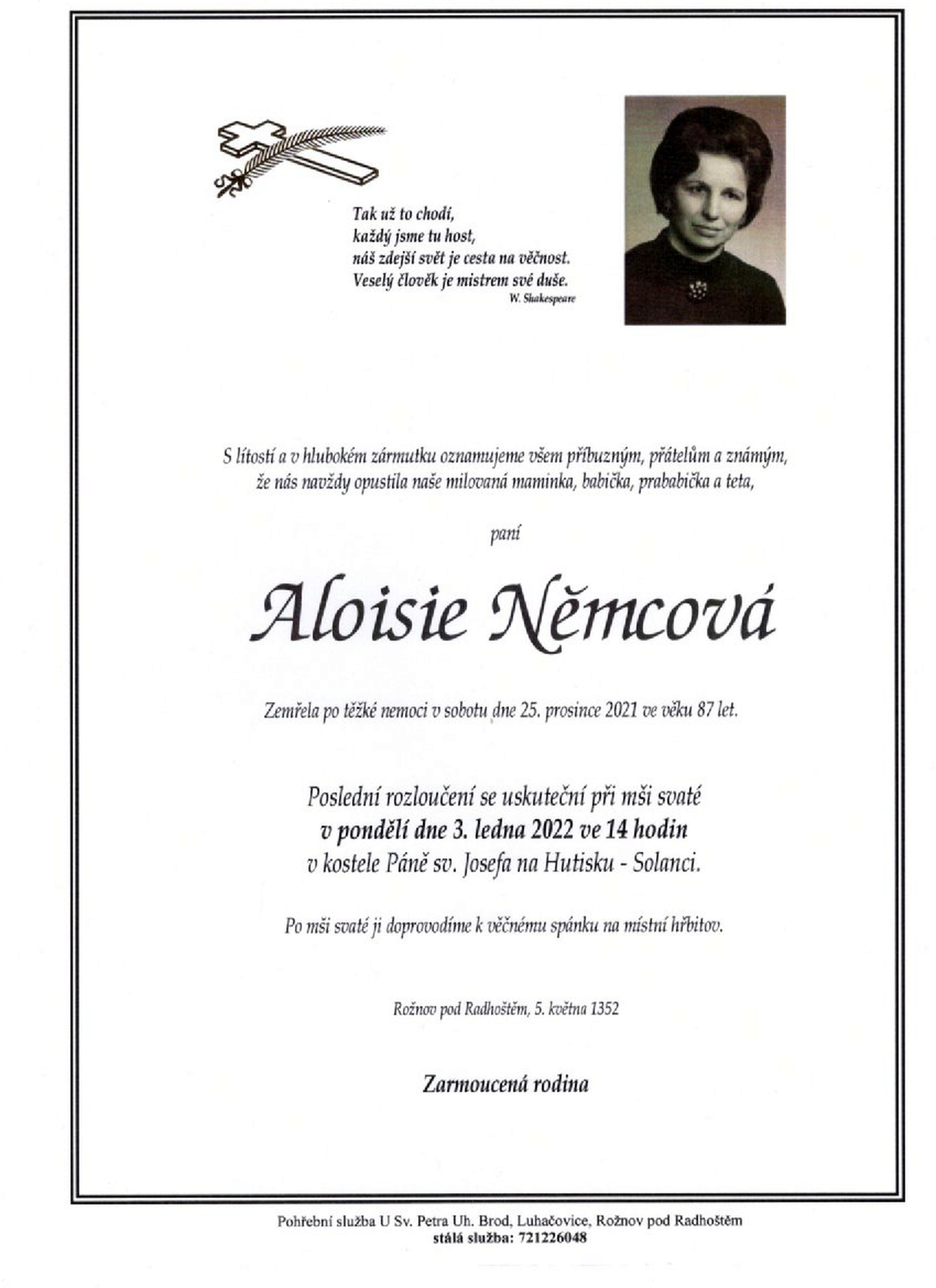 Aloisie Němcová