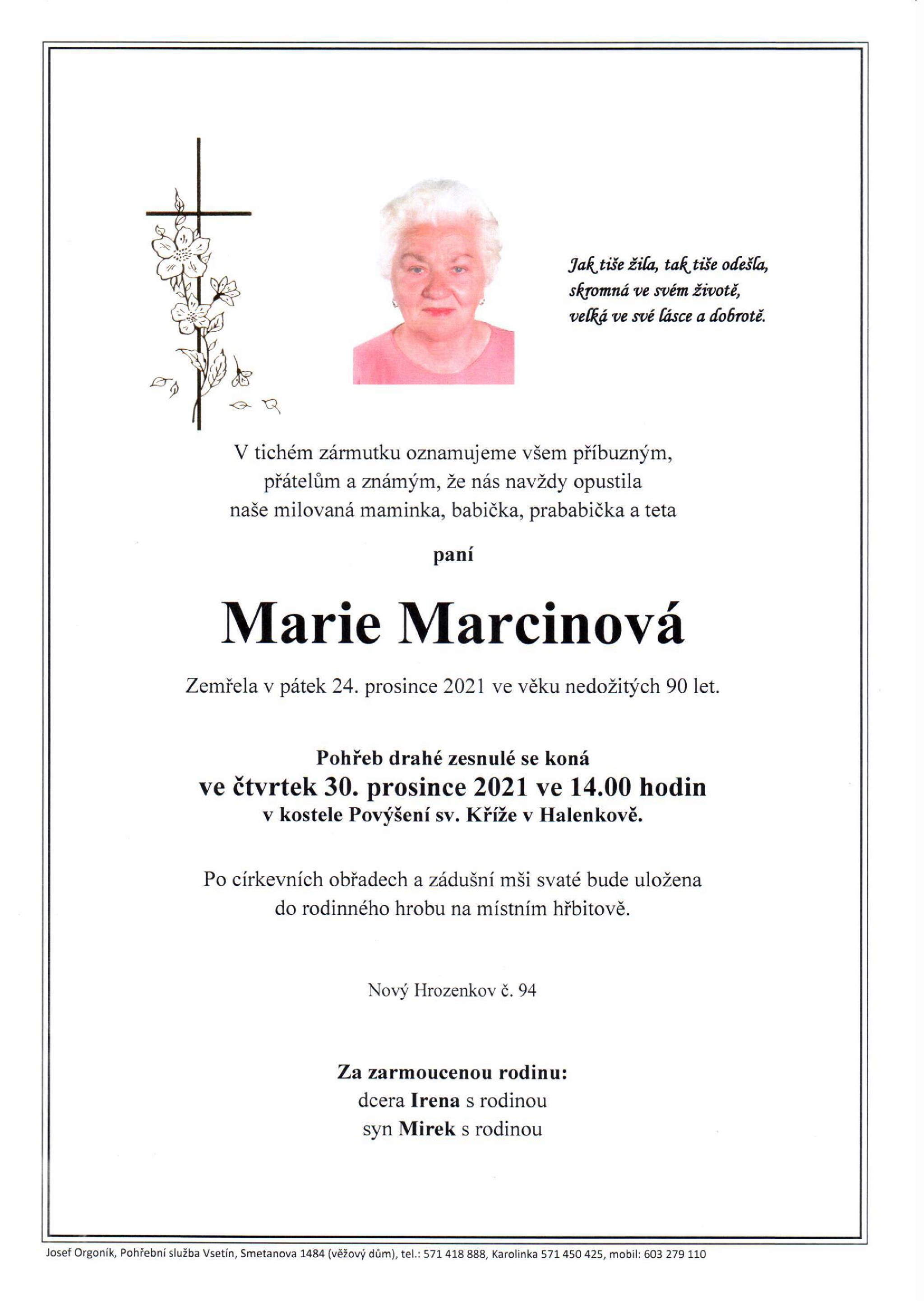 Marie Marcinová