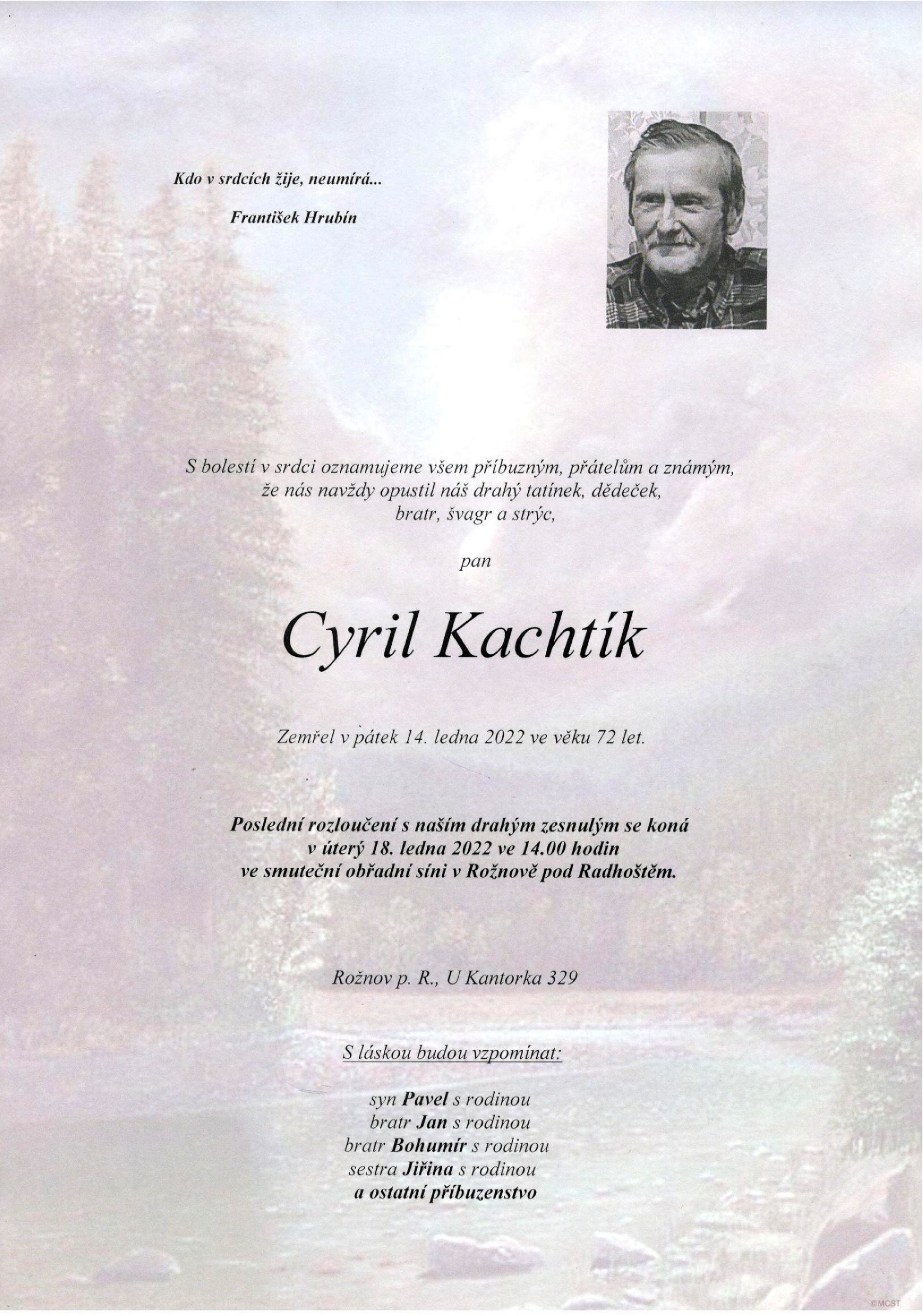 Cyril Kachtík