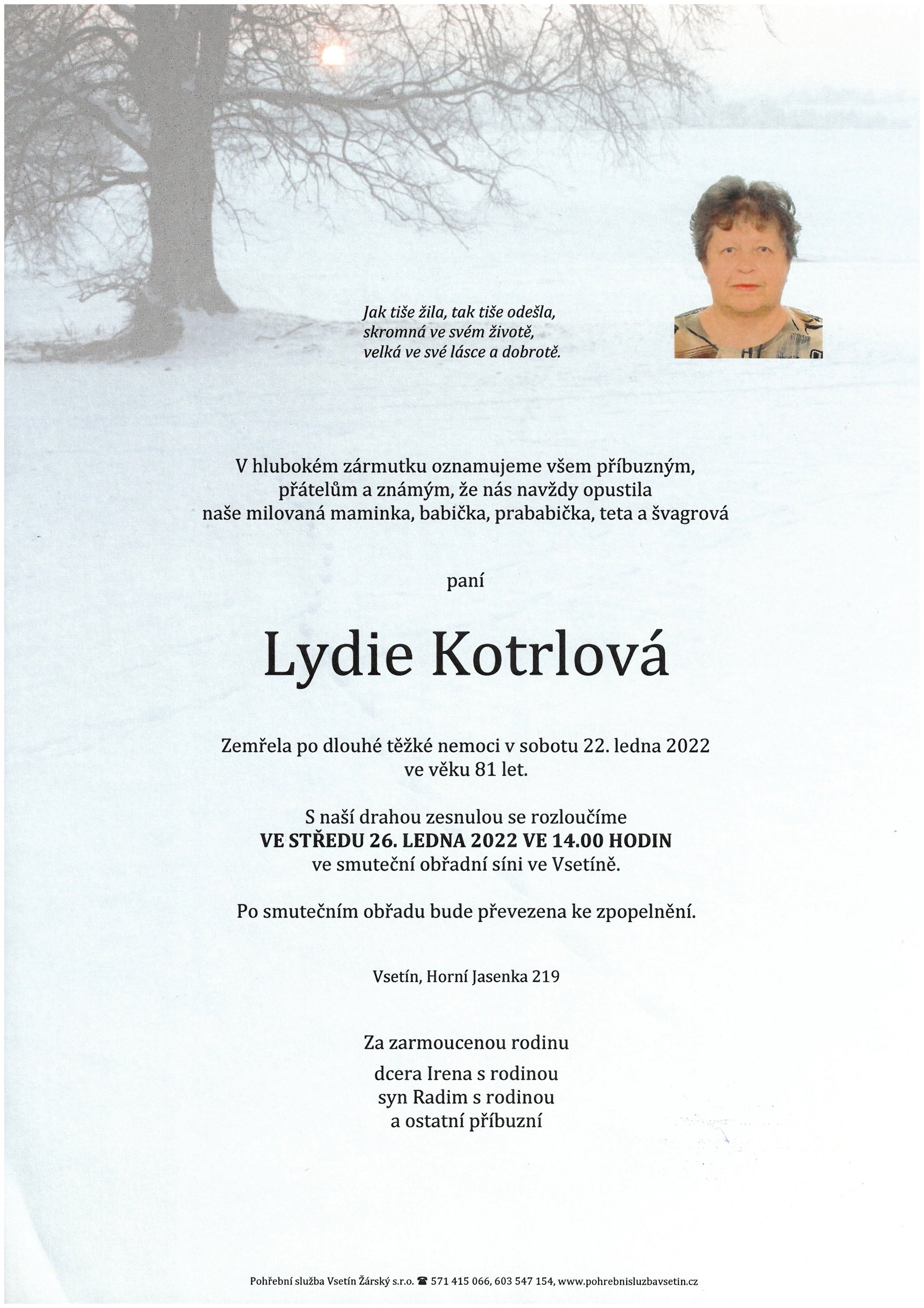 Lydie Kotrlová