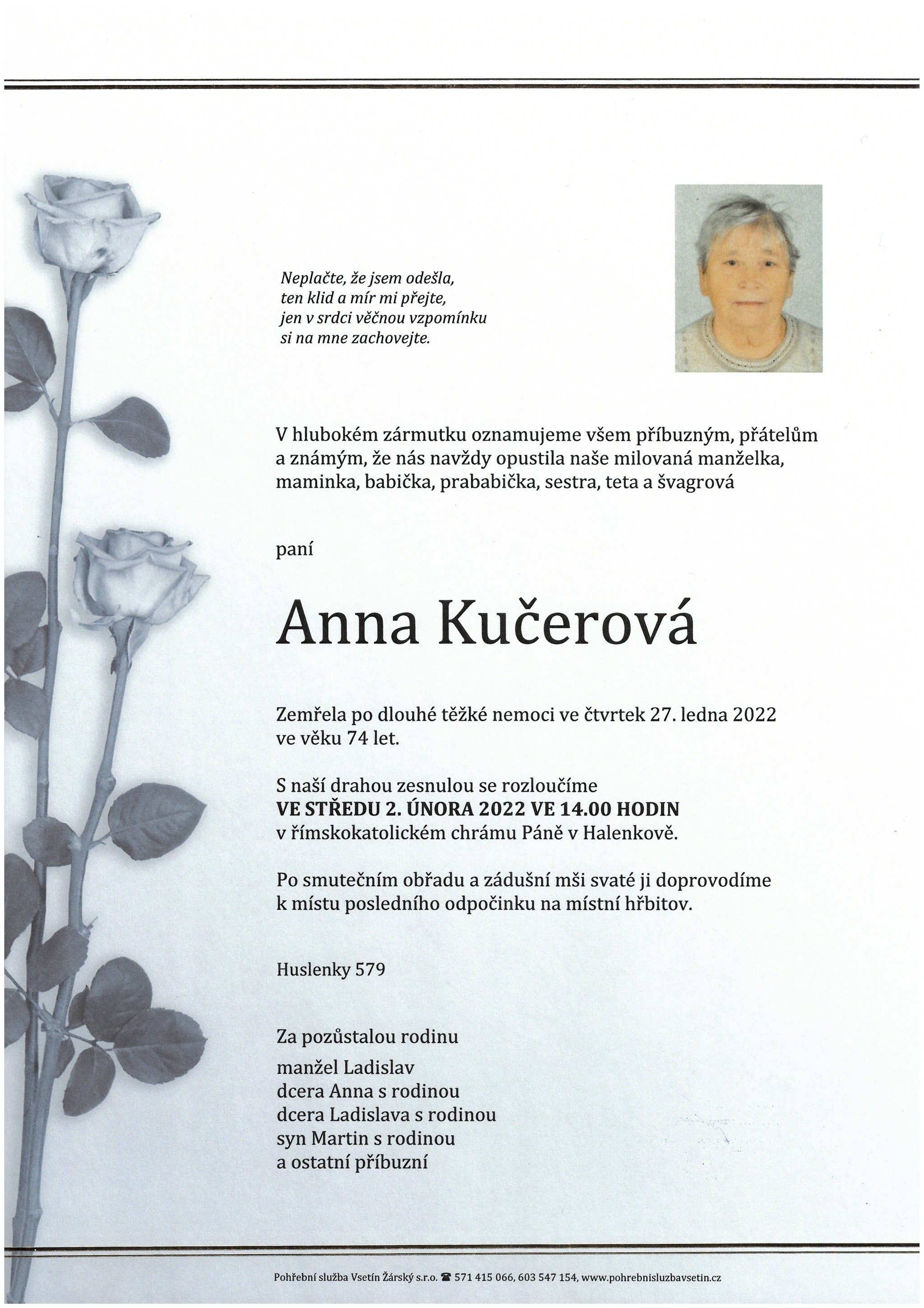 Anna Kučerová