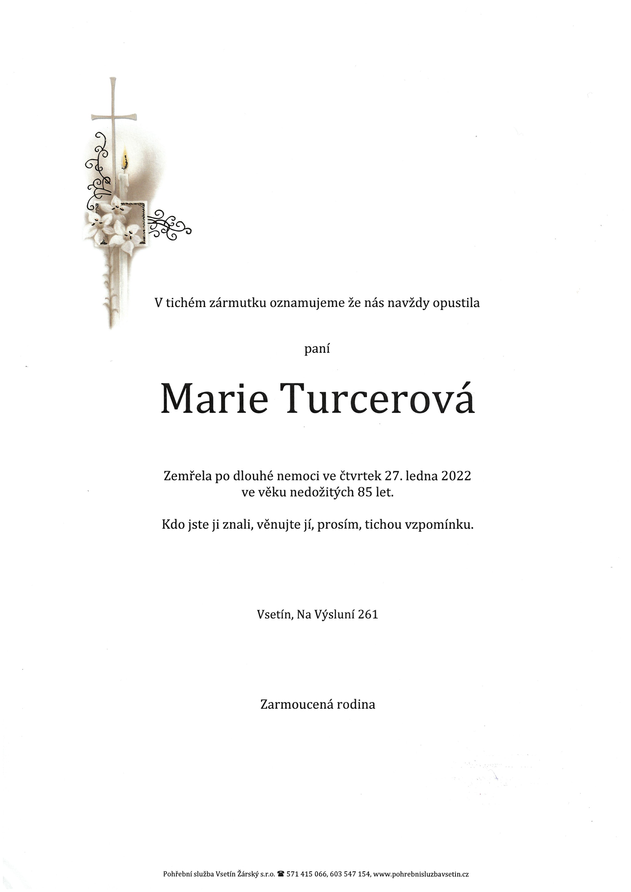 Marie Turcerová