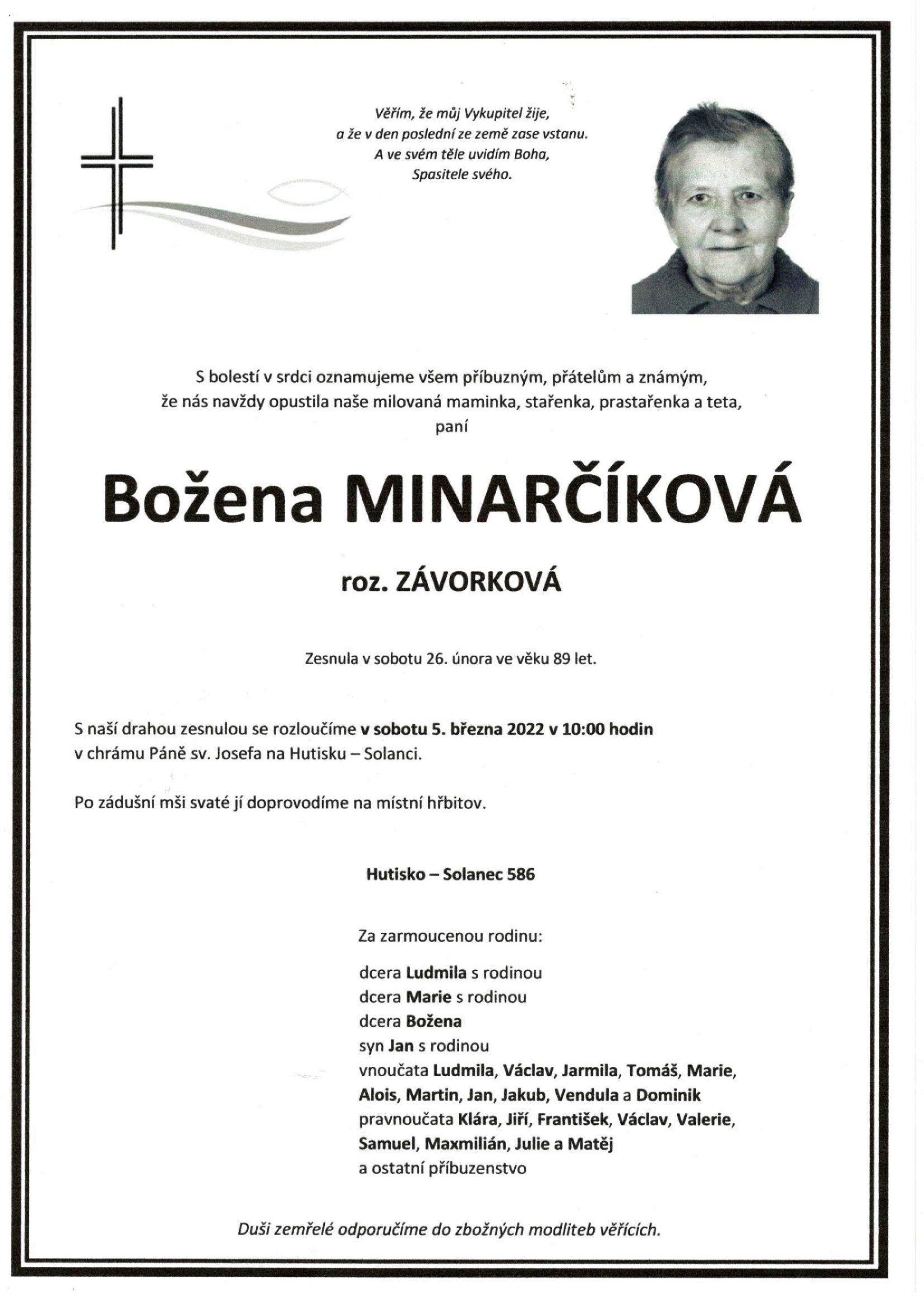 Božena Minarčíková