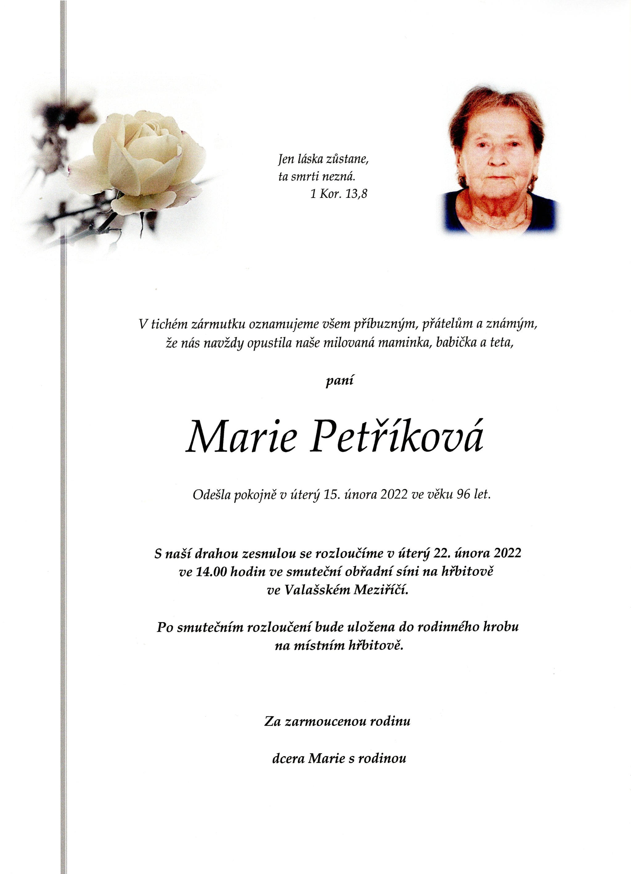 Marie Petříková