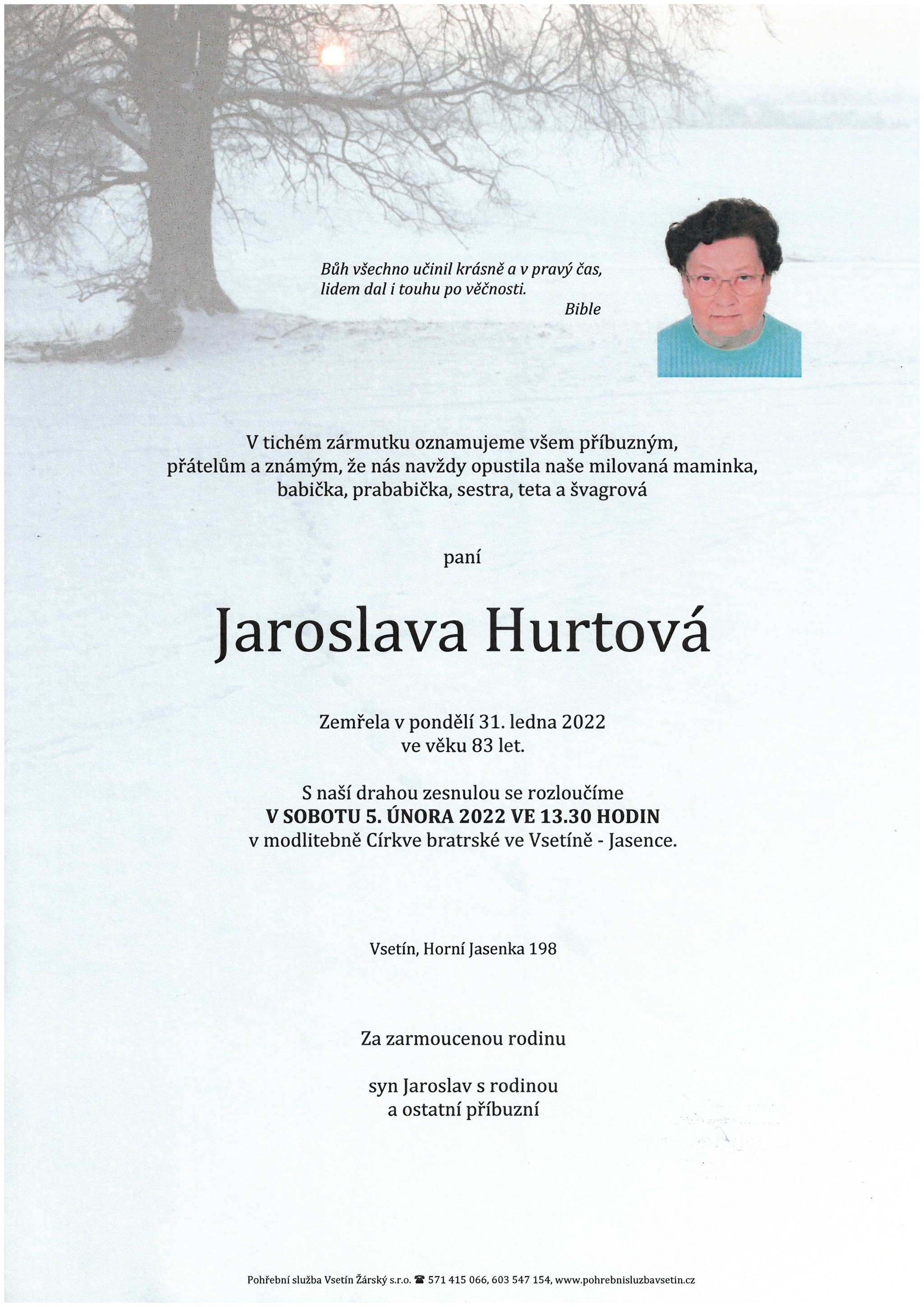 Jaroslava Hurtová