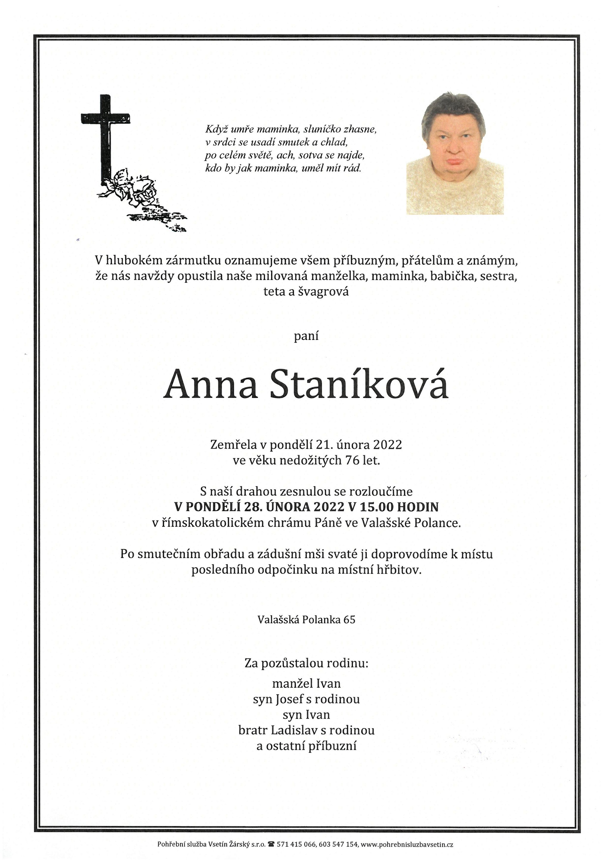 Anna Staníková