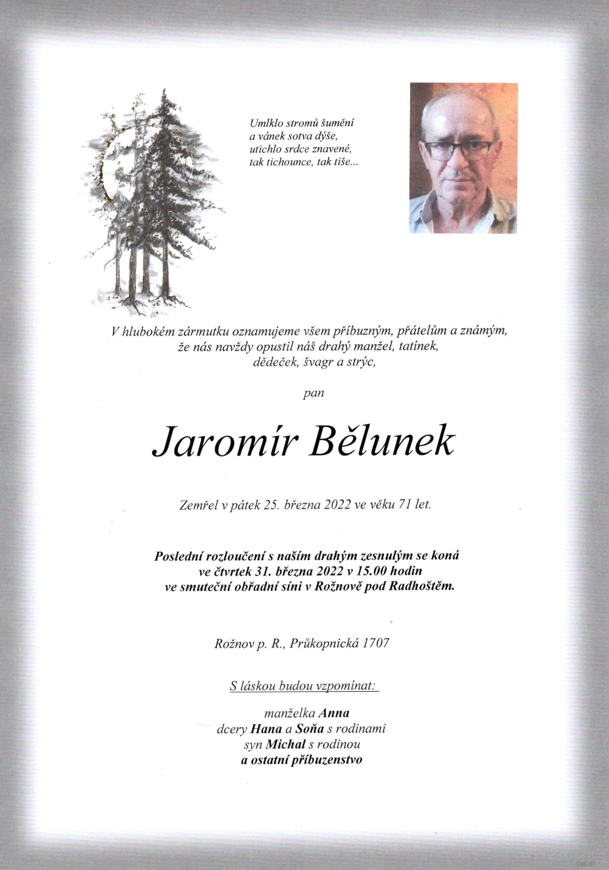 Jaromír Bělunek