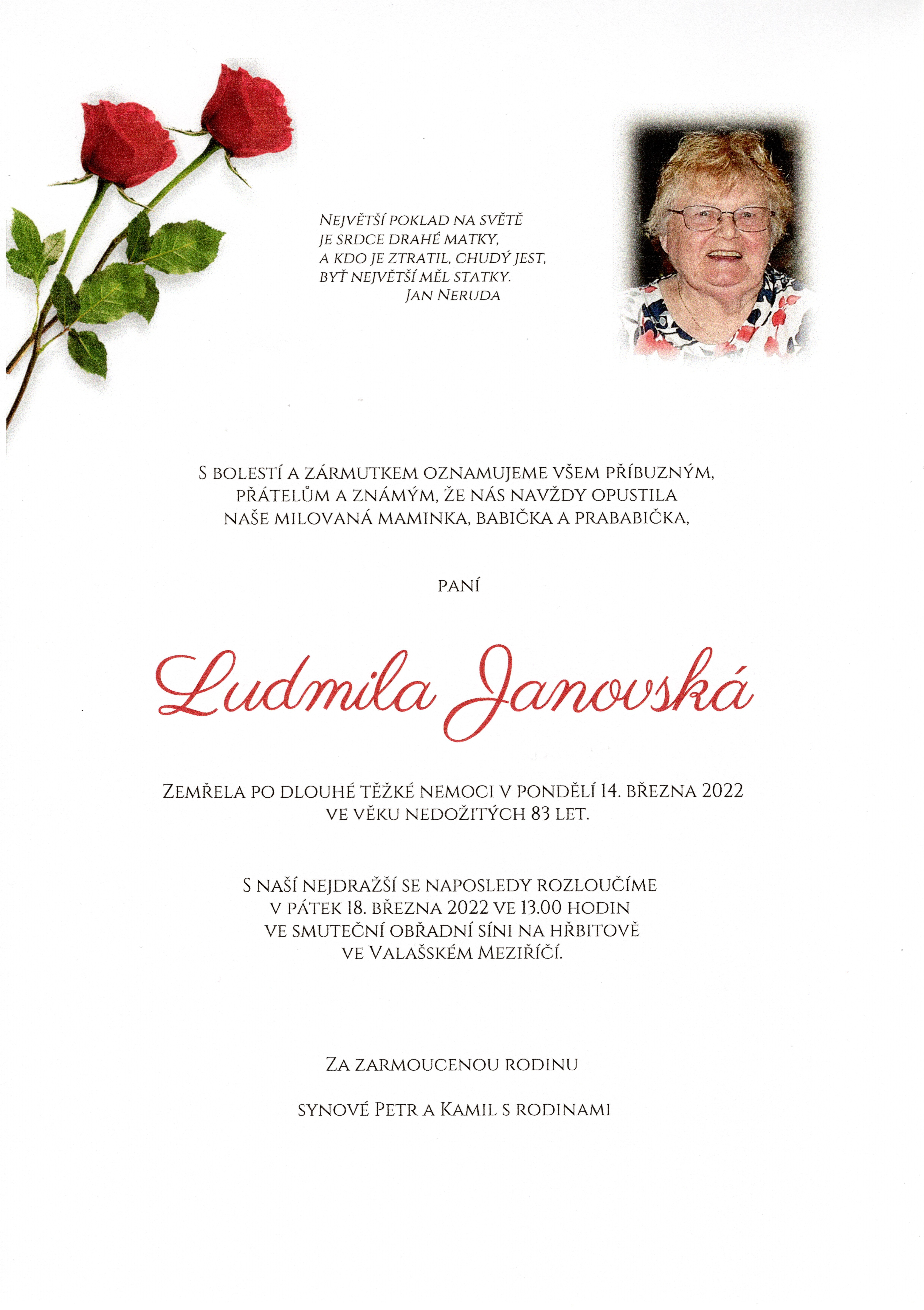 Ludmila Janovská