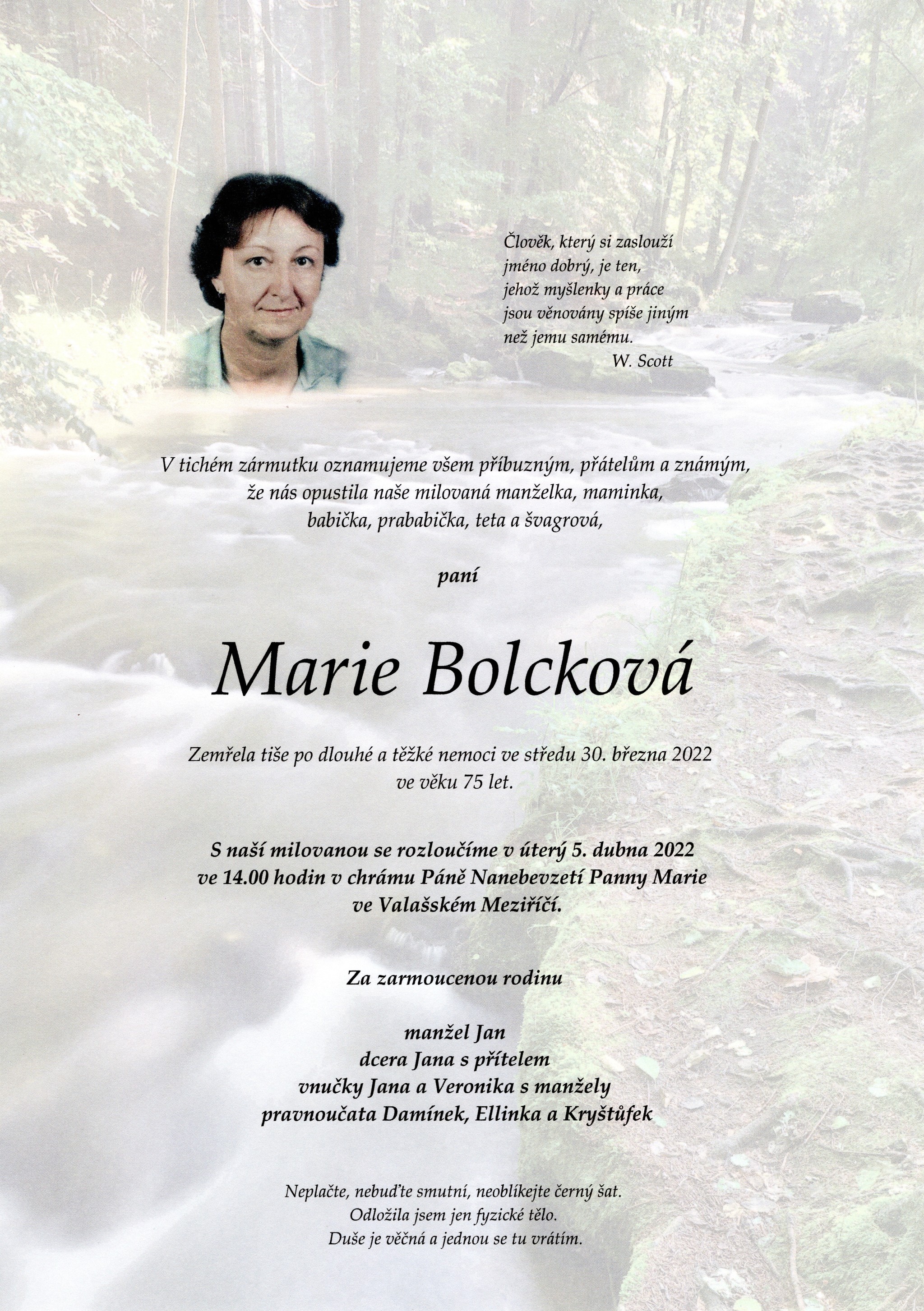 Marie Bolcková