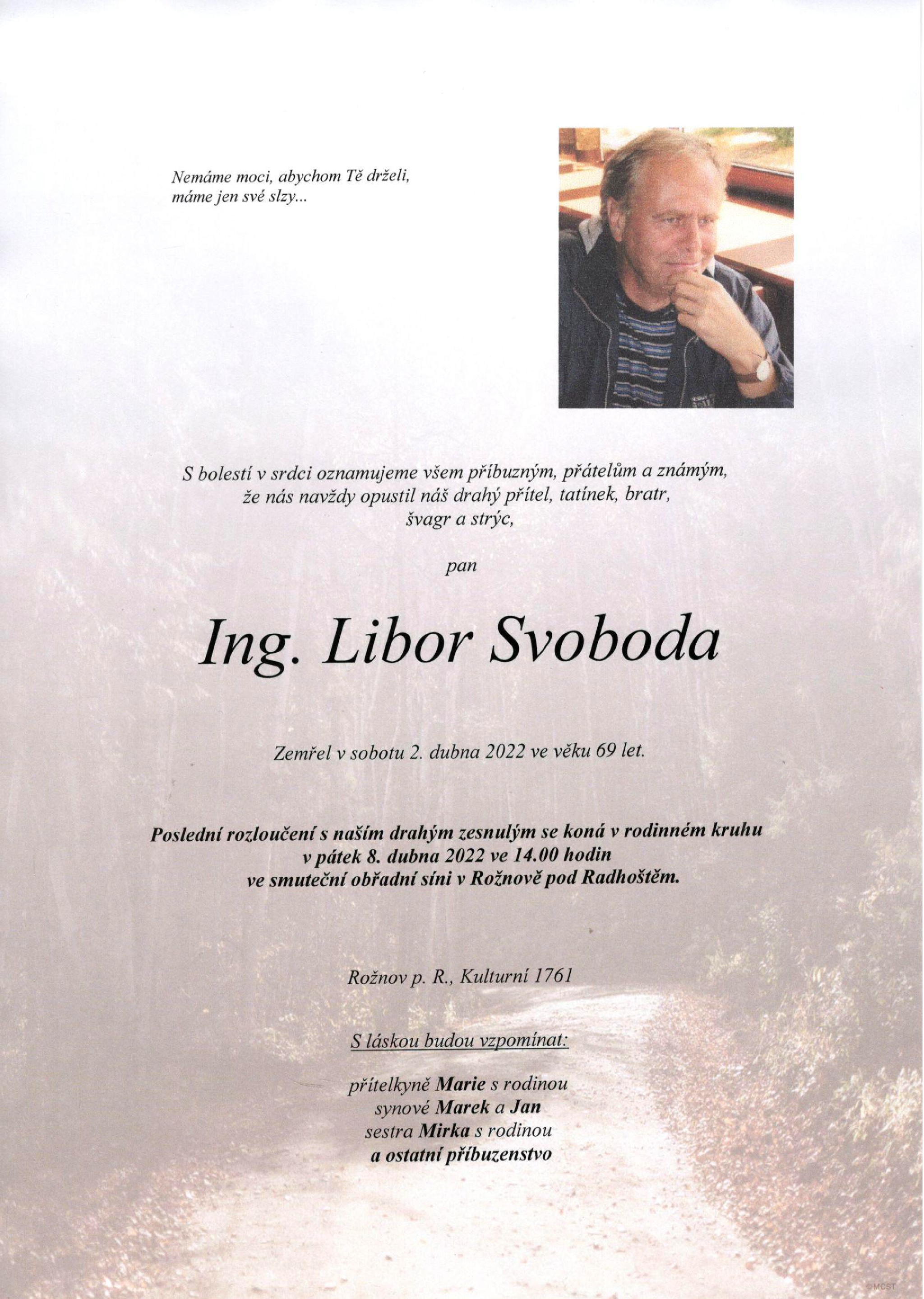 Ing. Libor Svoboda