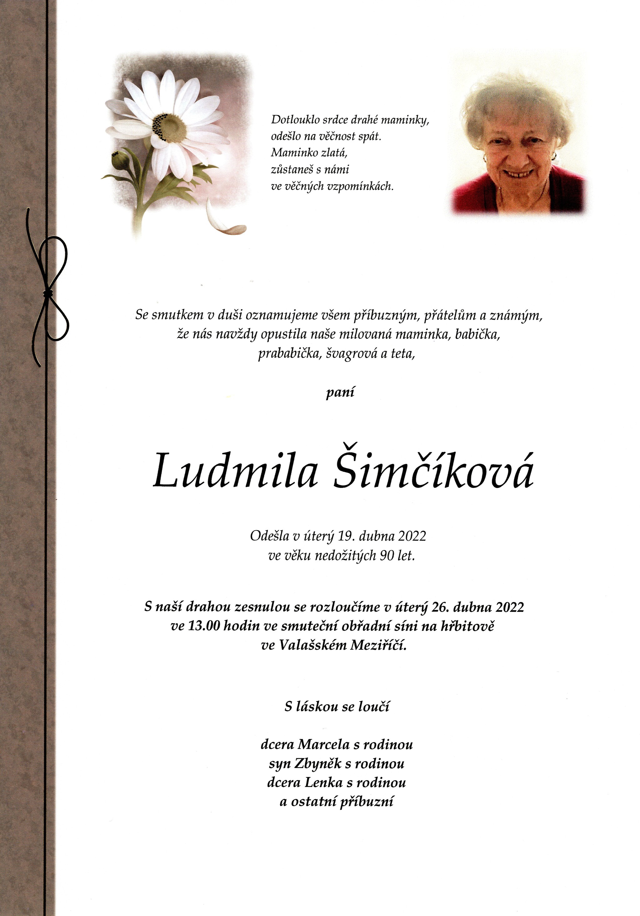 Ludmila Šimčíková