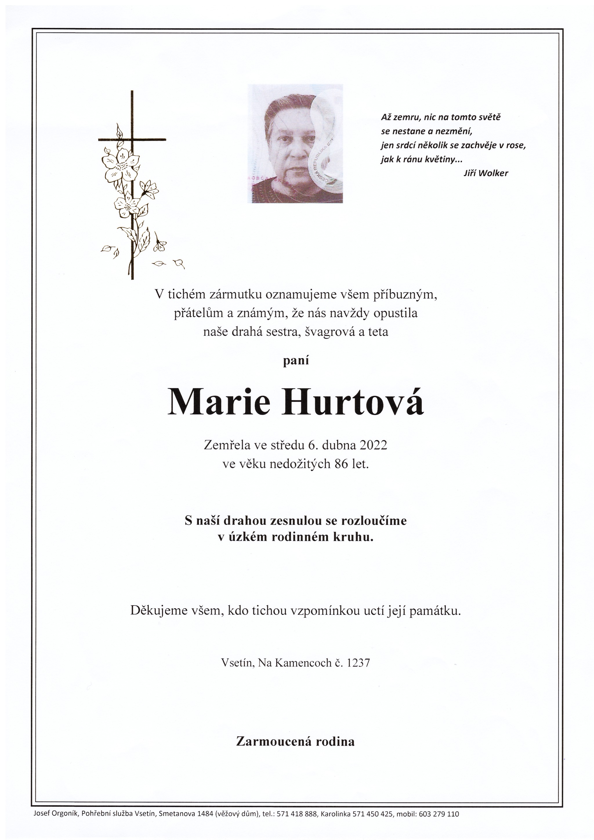 Marie Hurtová