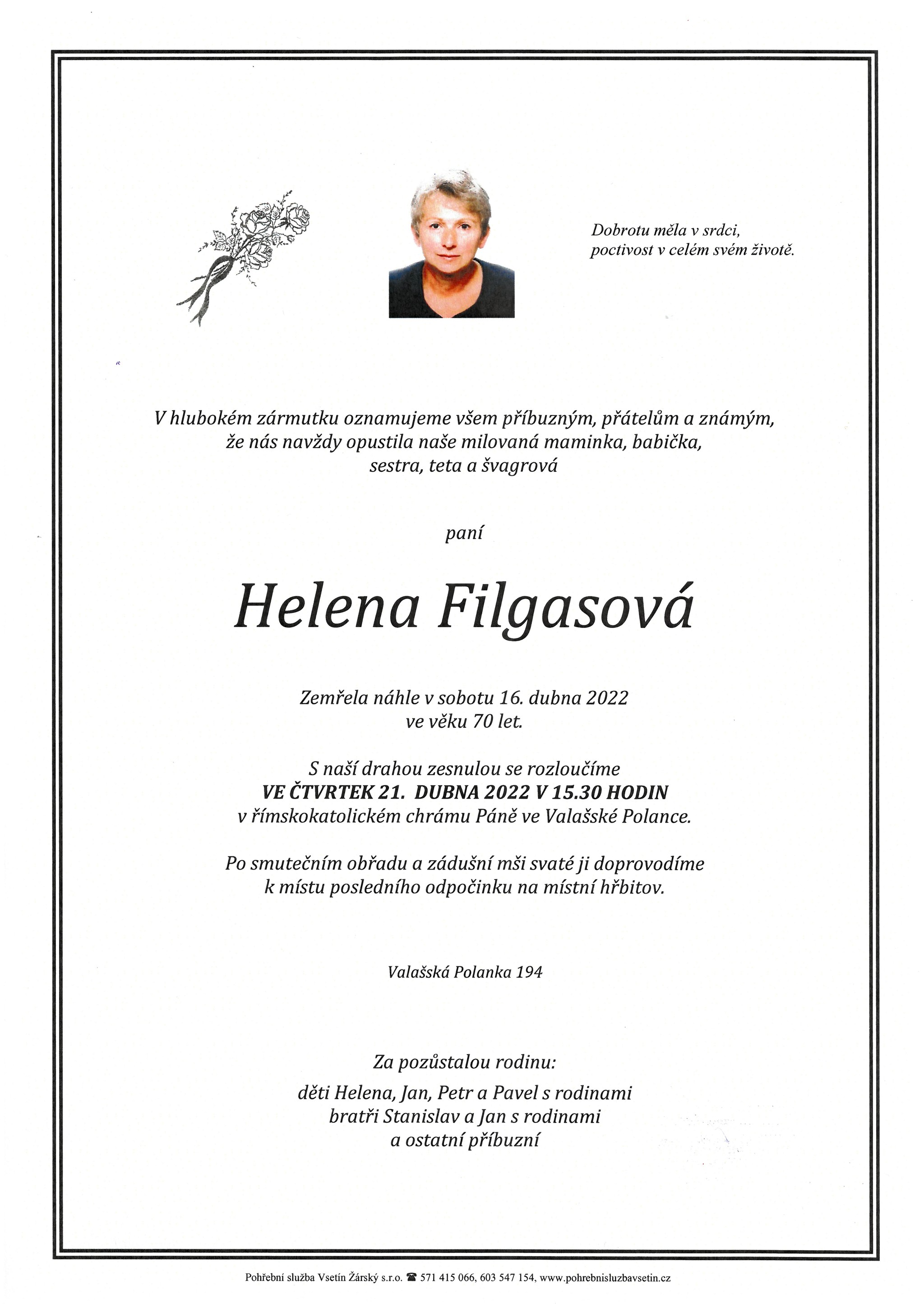Helena Filgasová