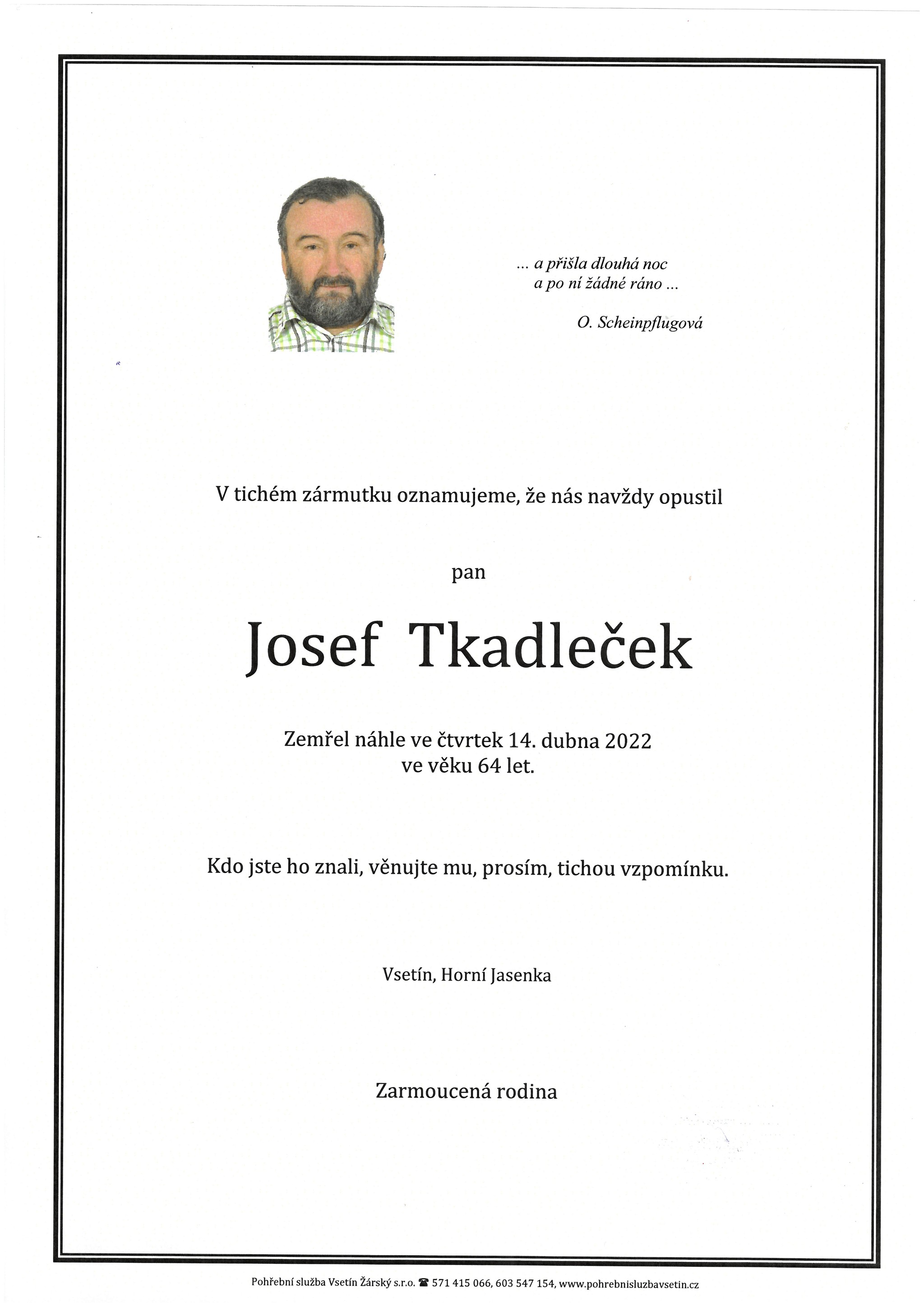 Josef Tkadleček