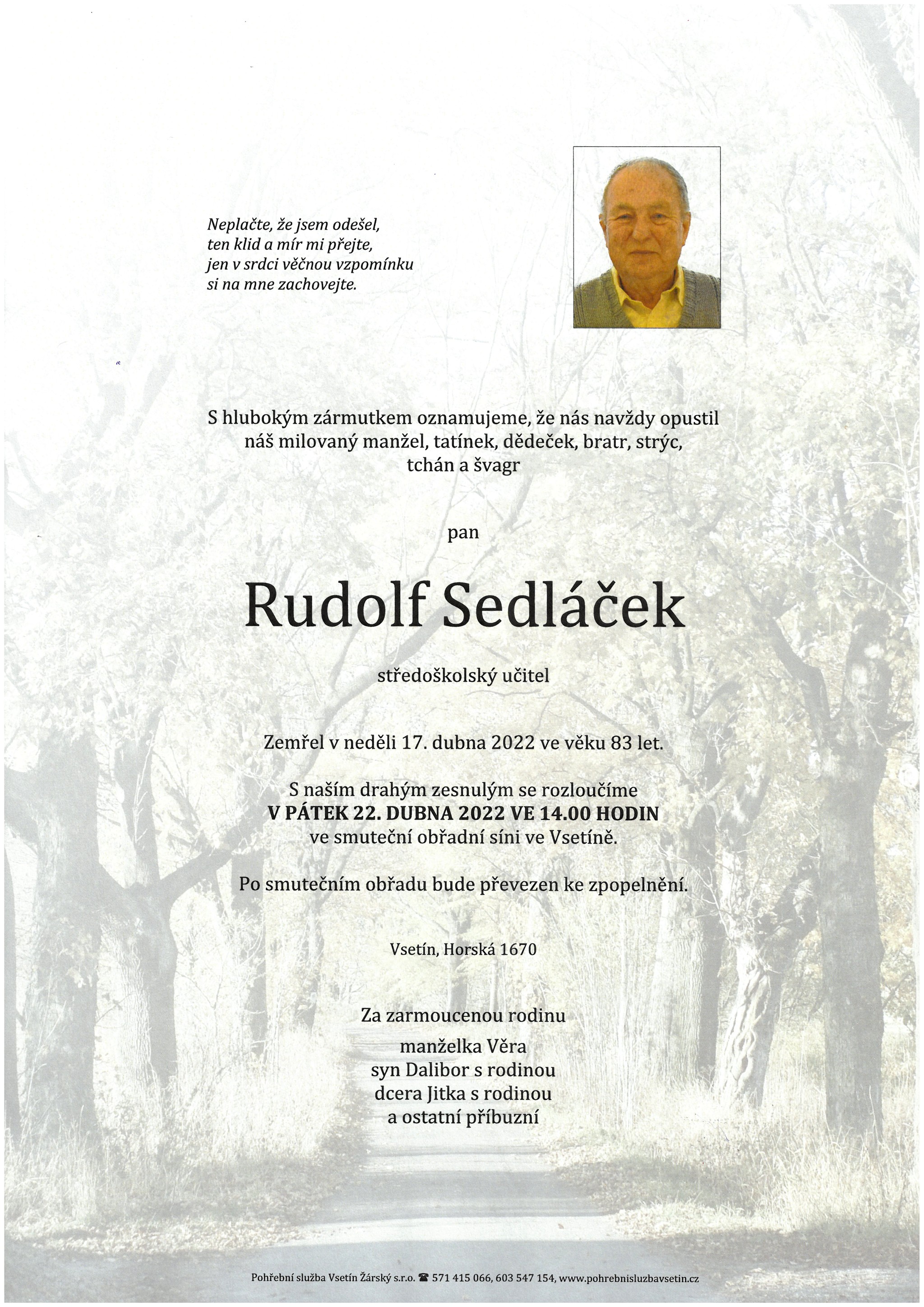 Rudolf Sedláček