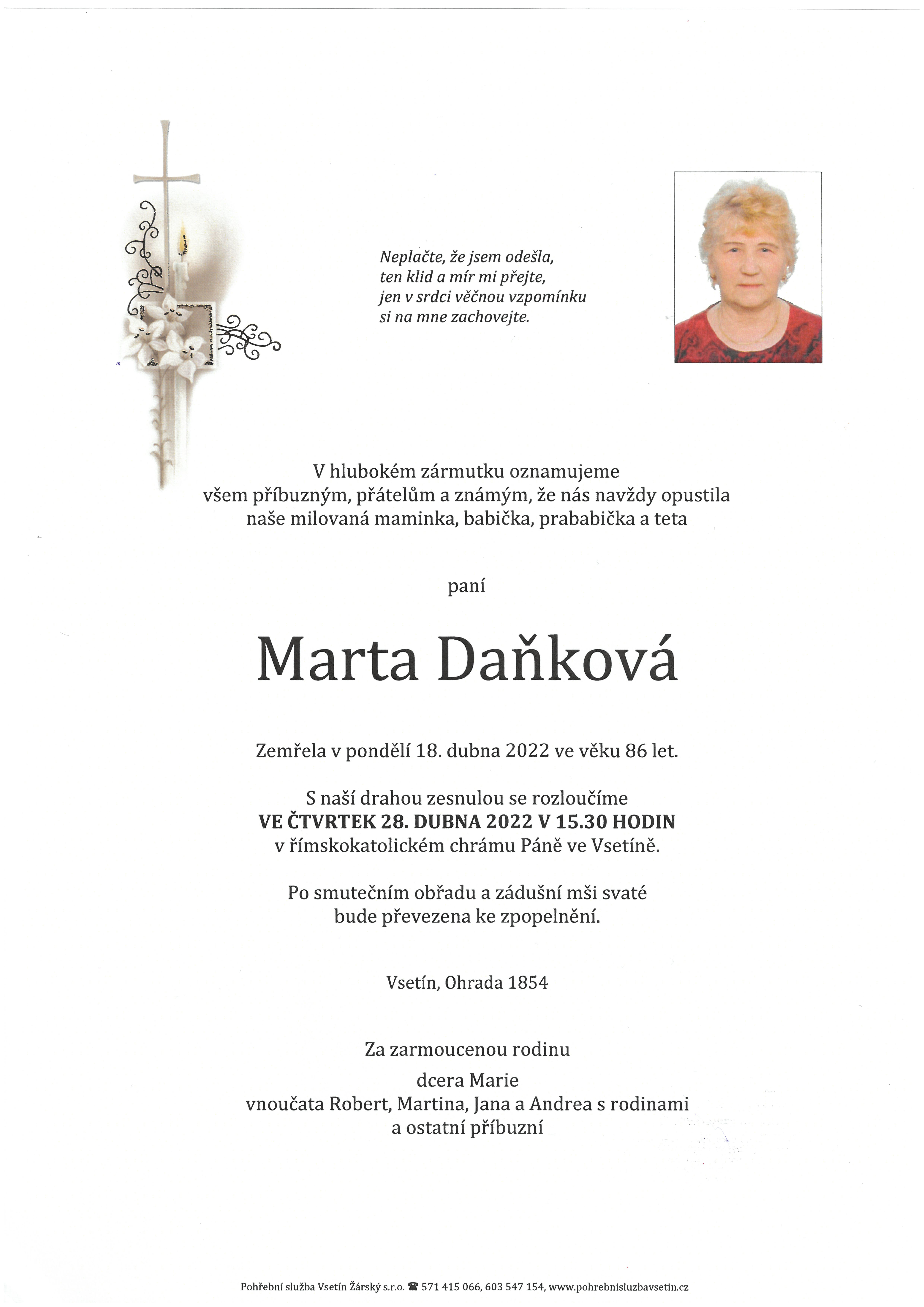 Marta Daňková