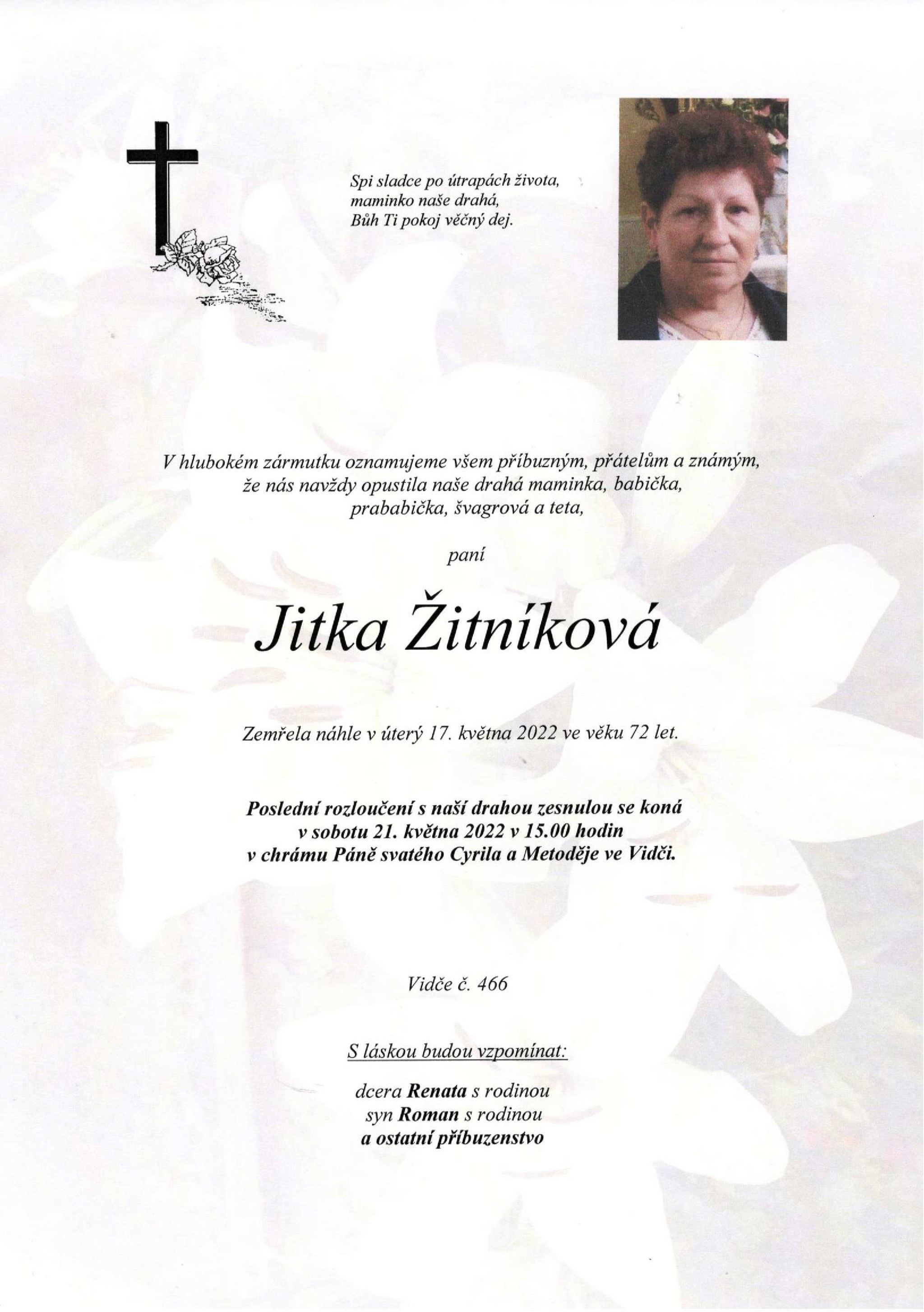 Jitka Žitníková