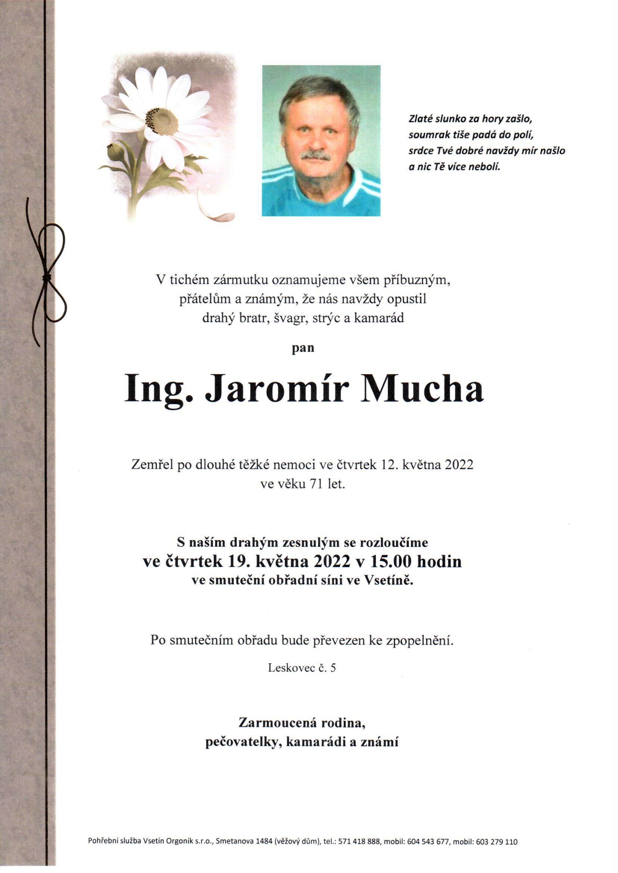 Ing. Jaromír Mucha