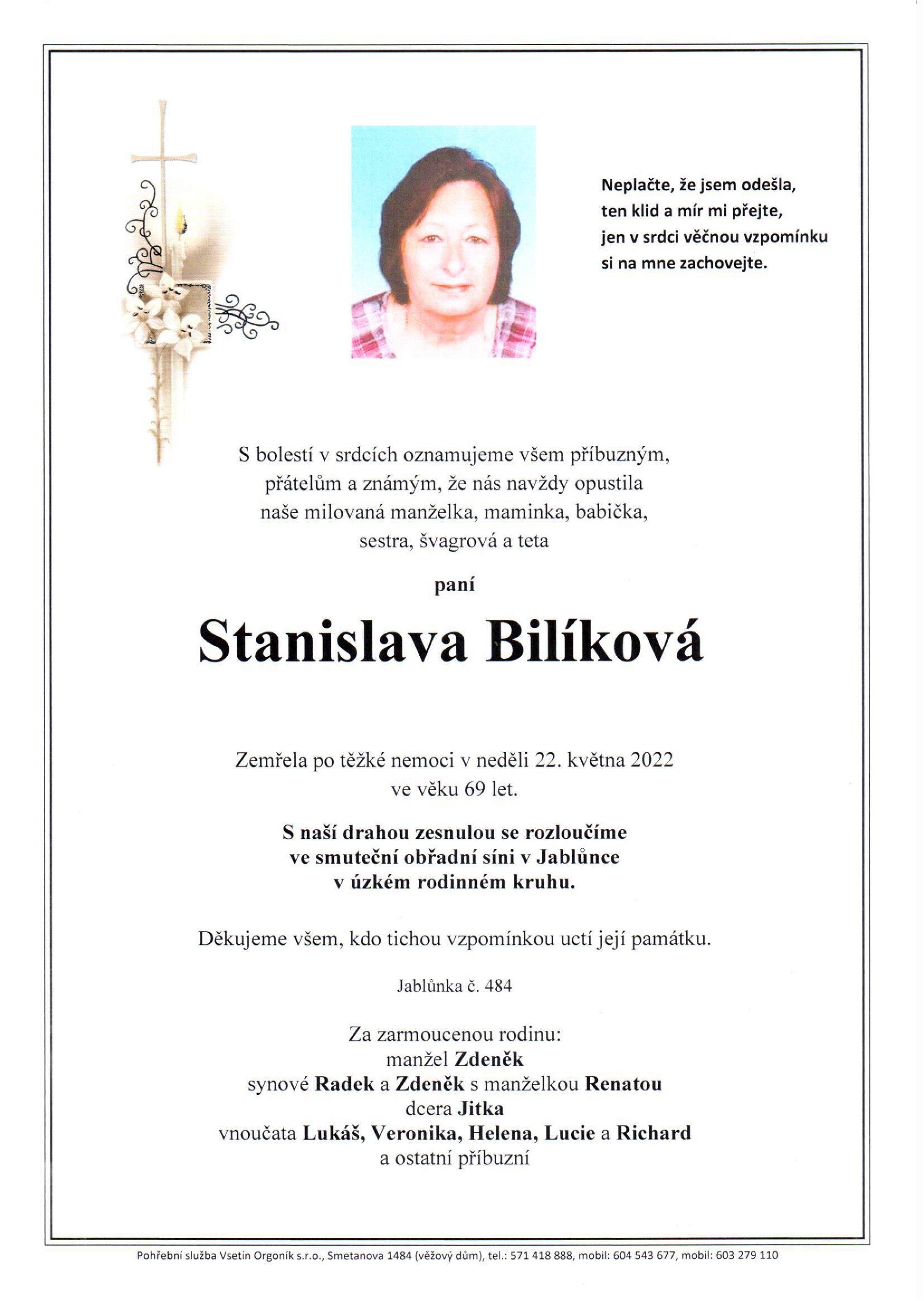 Stanislava Bilíková