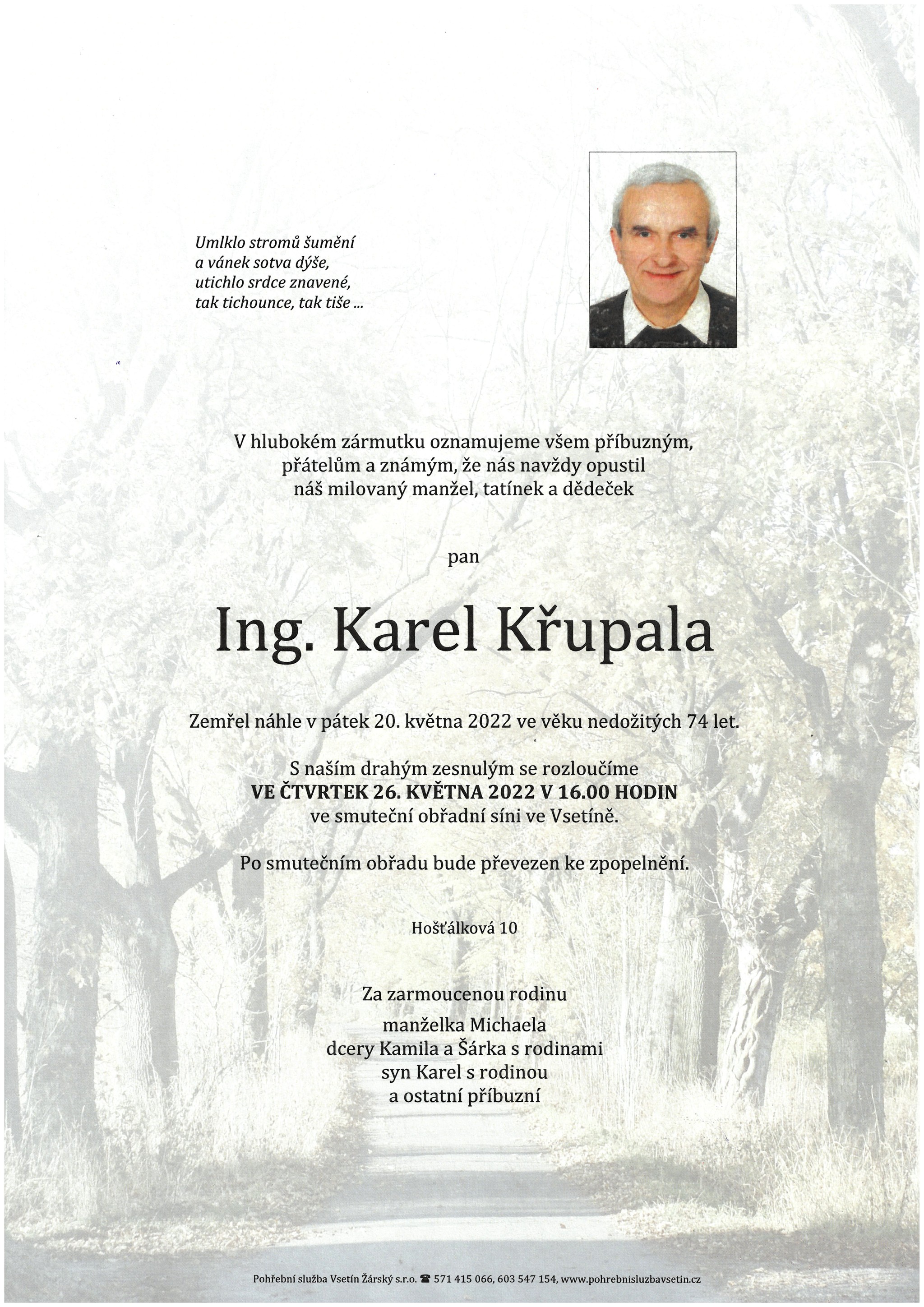Ing. Karel Křupala