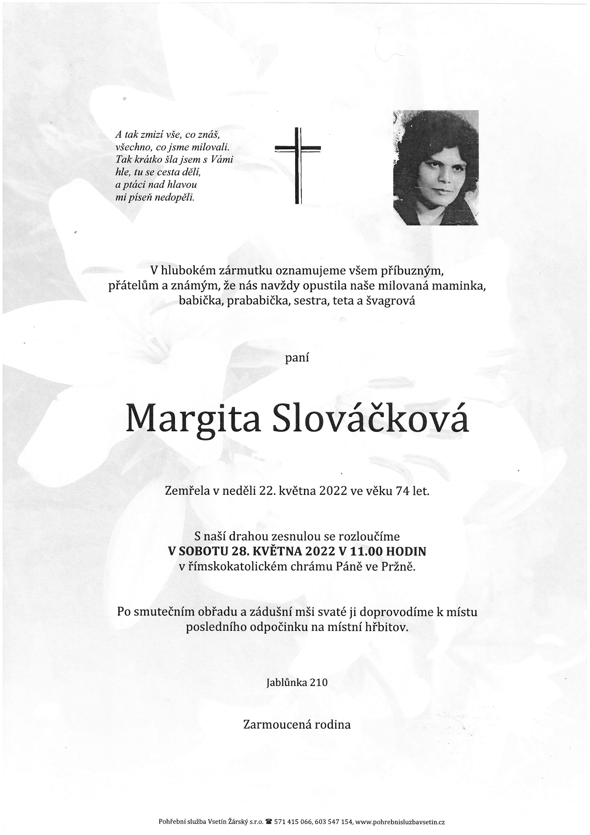 Margita Slováčková