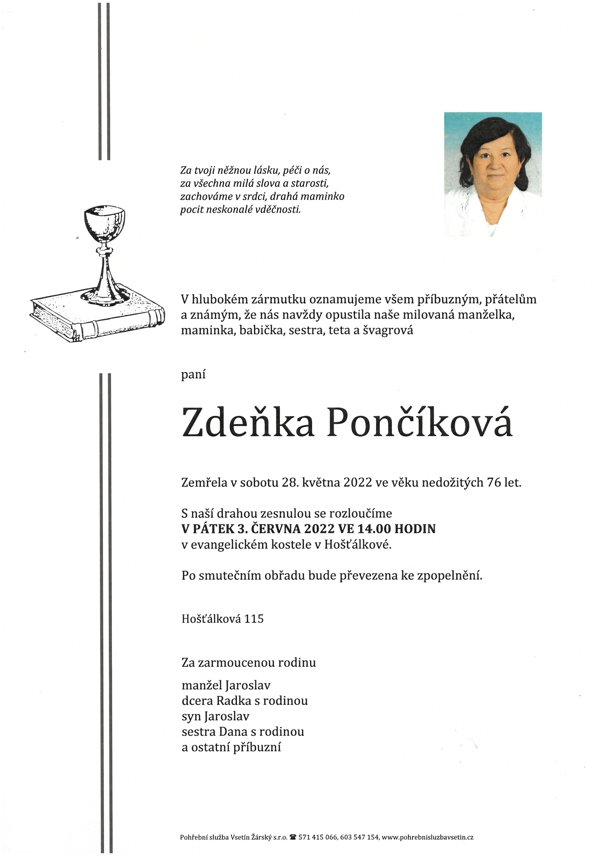 Zdeňka Pončíková