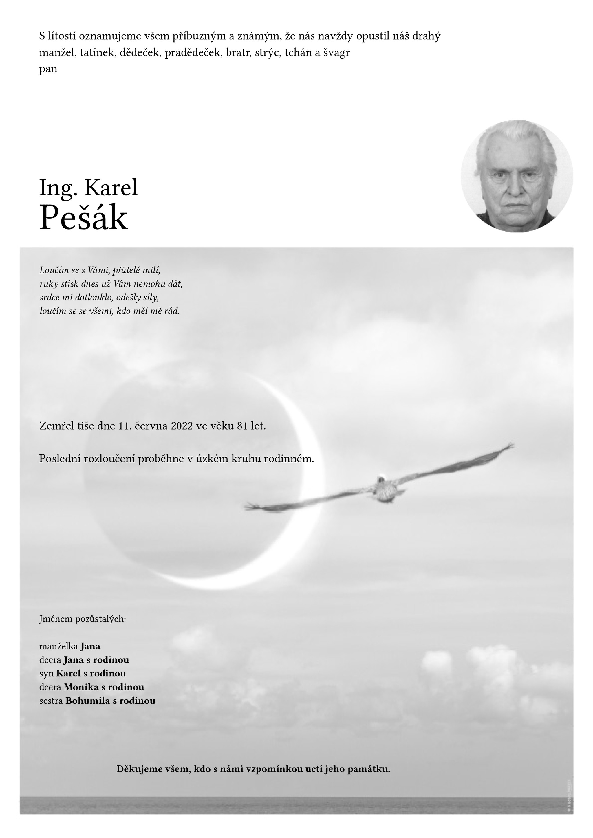 Ing. Karel Pešák