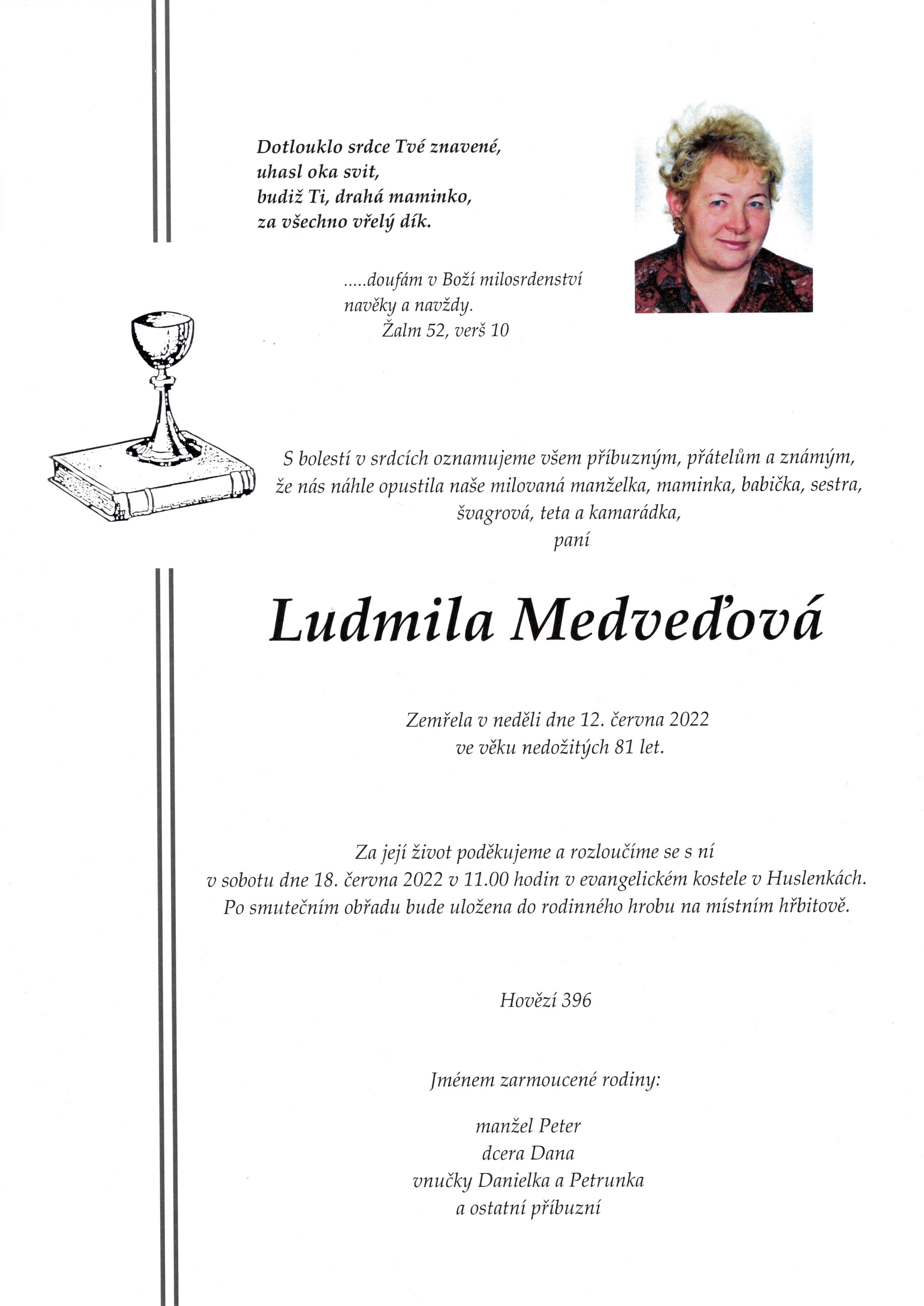 Ludmila Medveďová
