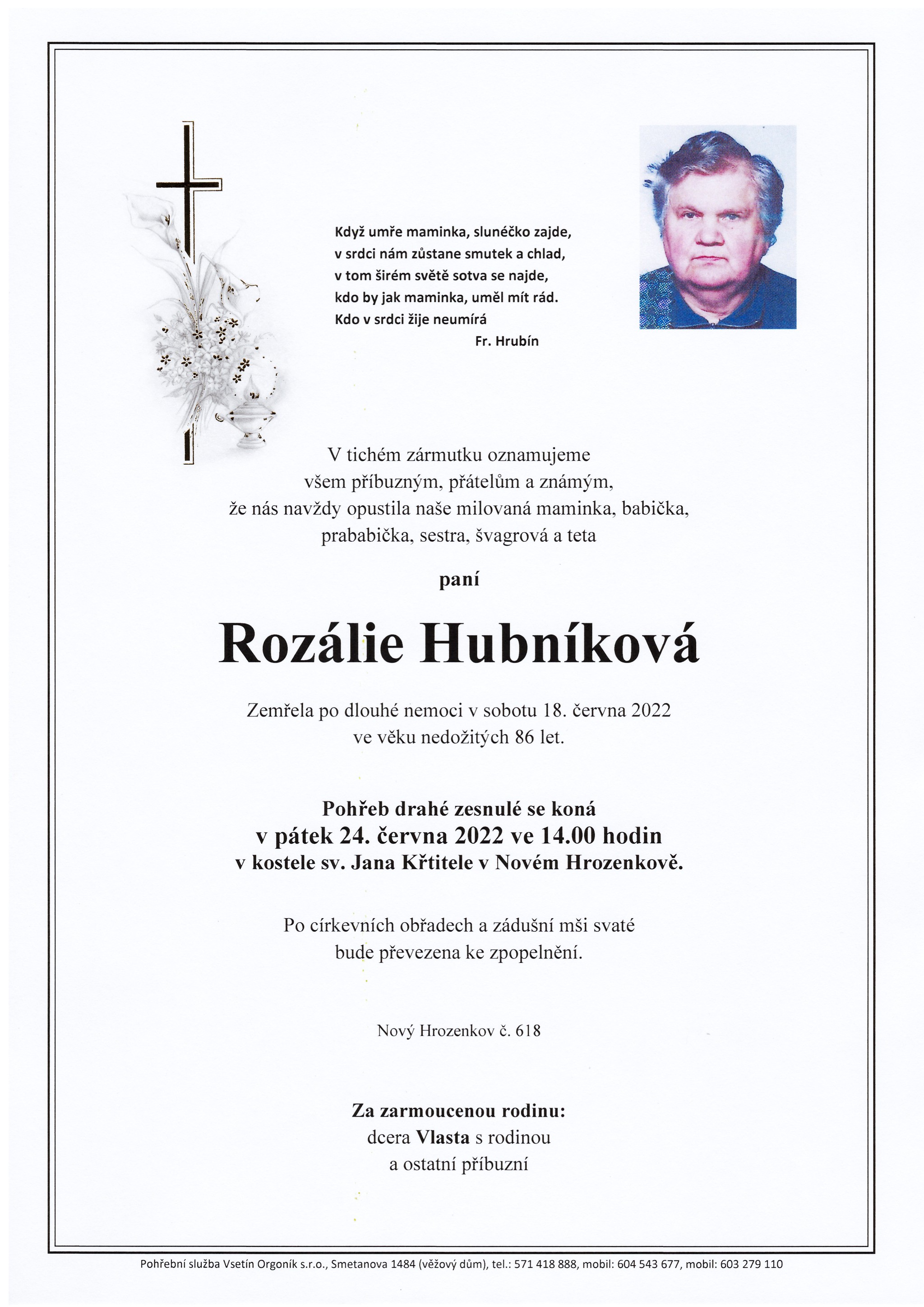 Rozálie Hubníková