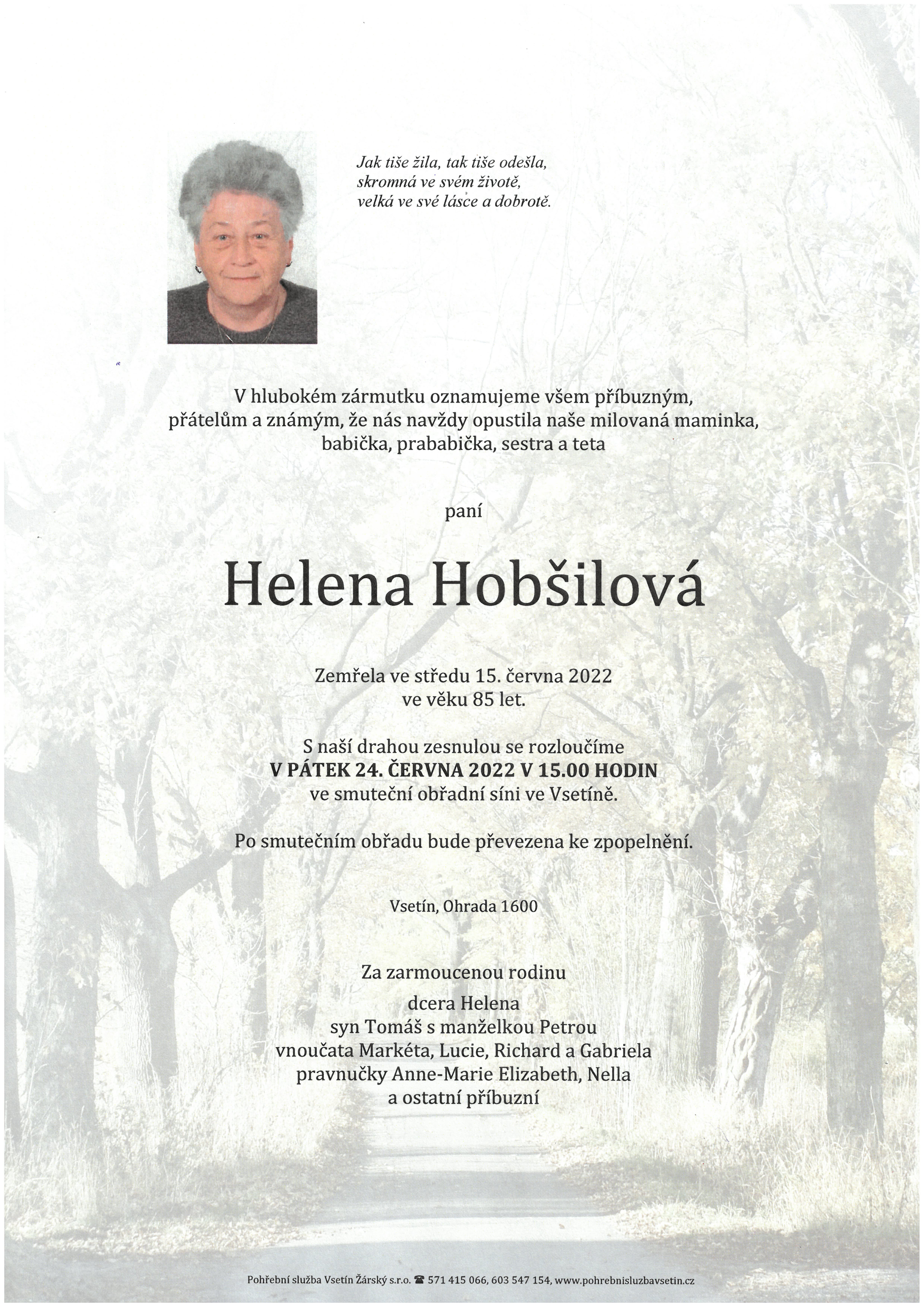 Helena Hobšilová